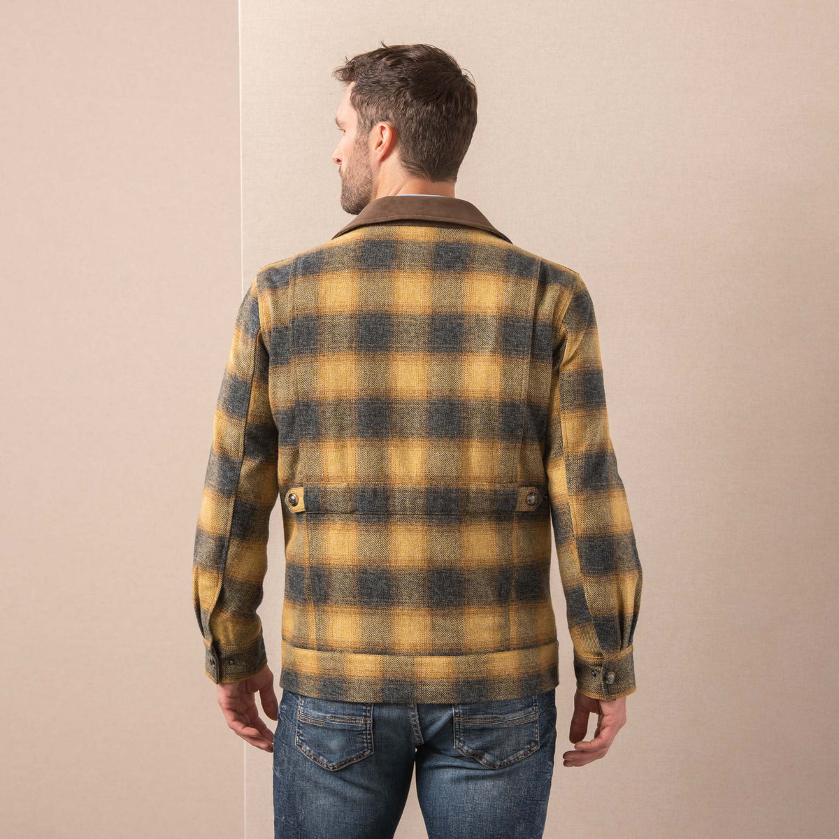 Duvall Ombré Plaid Jacket