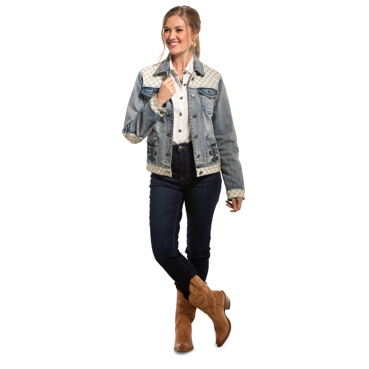 Faith Washed Denim Jacket