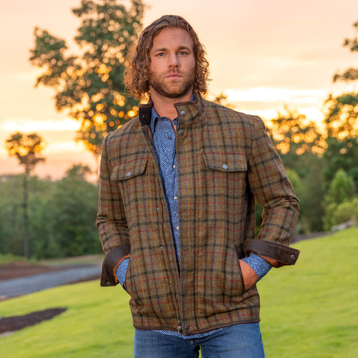 Frisco British Wool Shirt Jacket - York