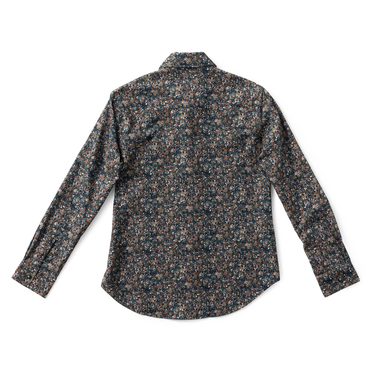 Gail Floral Corduroy Shirt - Ivory Floral