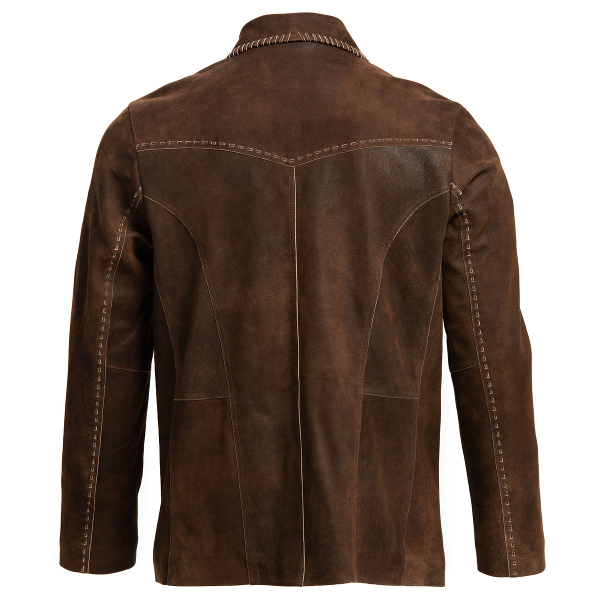 Gallatin Whipstitch Goat Suede Blazer