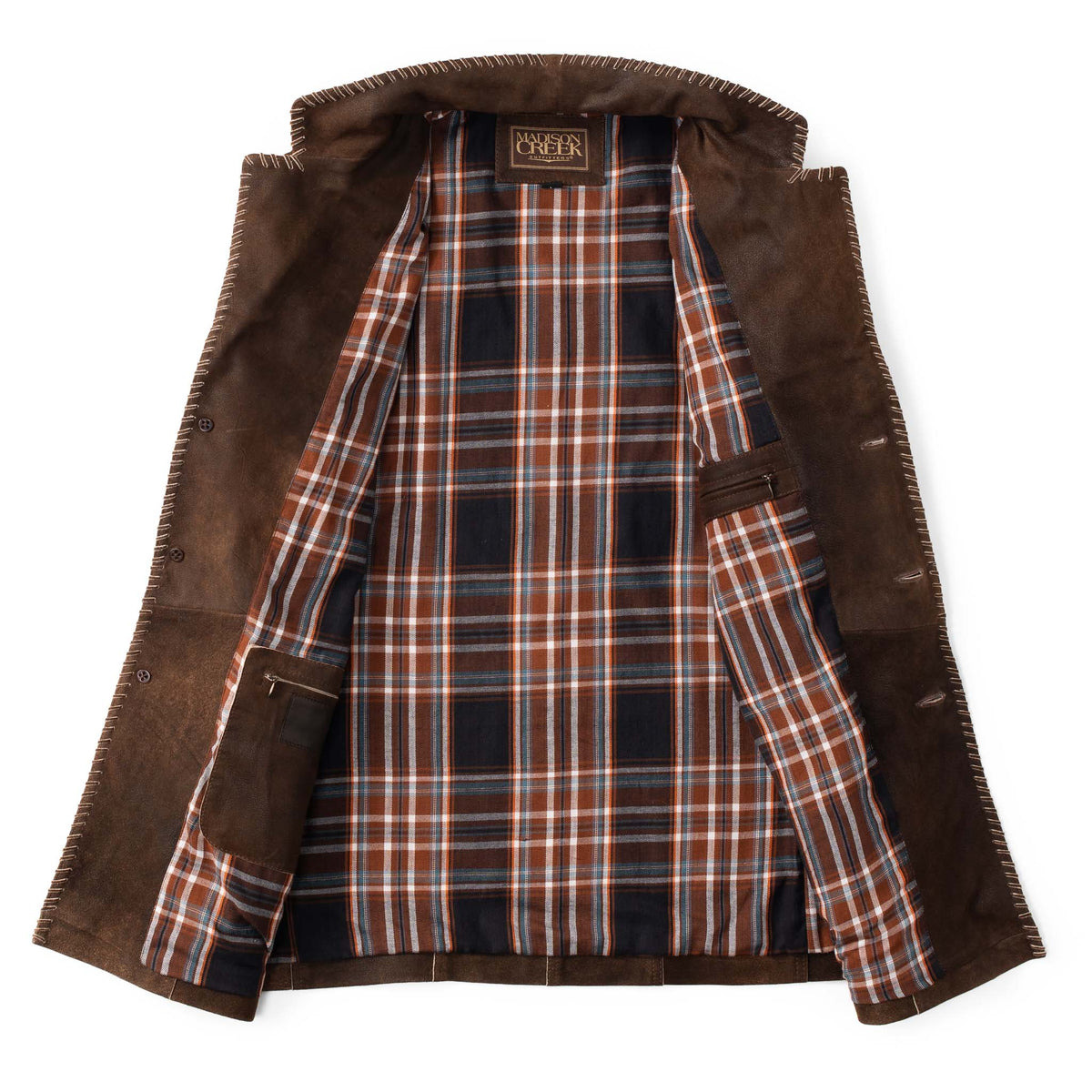 Gallatin Whipstitch Goat Suede Blazer