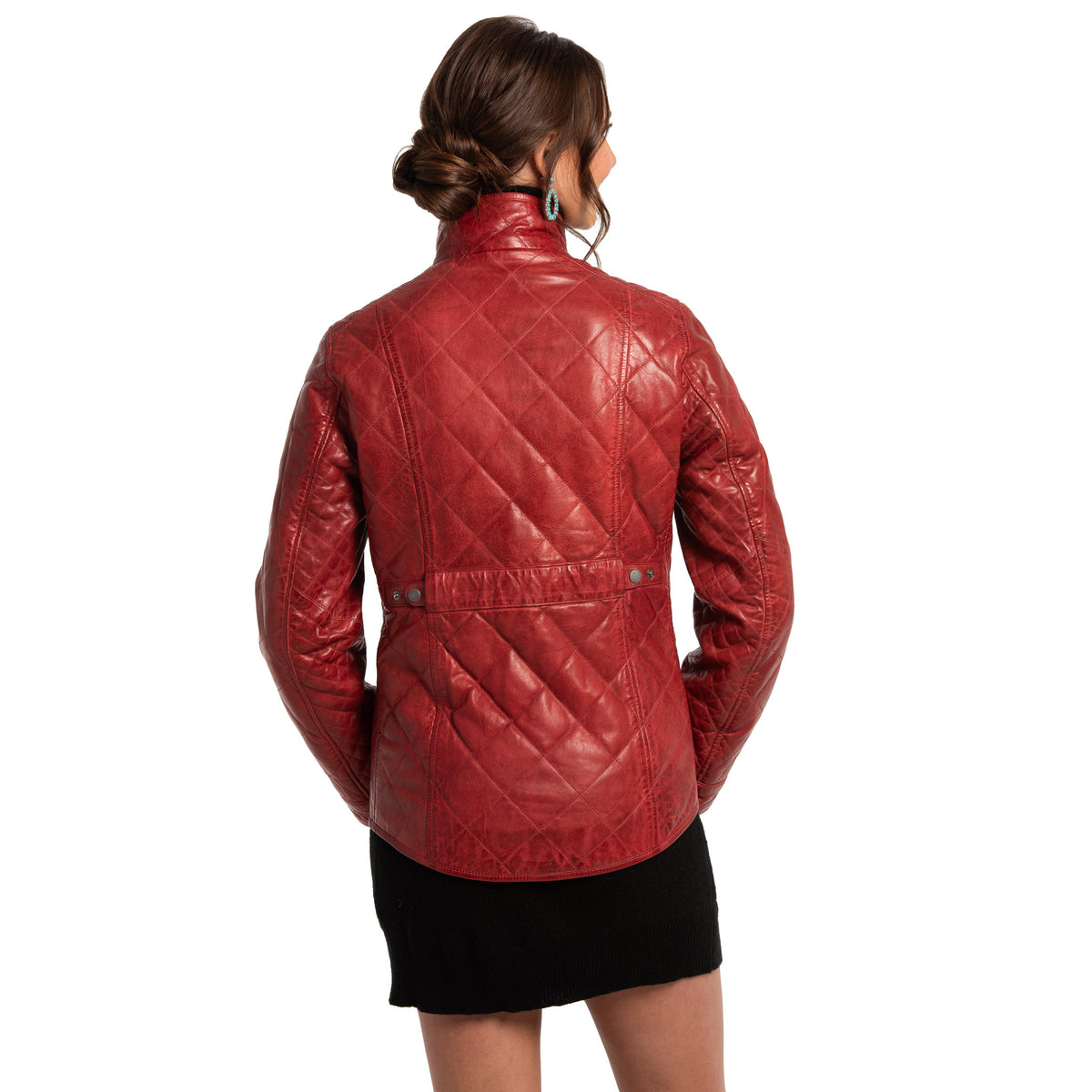 Georgia Quilted Leather Jacket