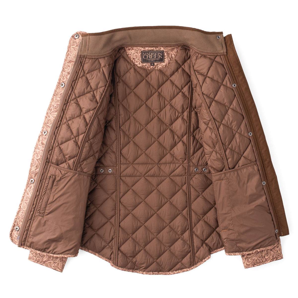 Georgia Tooled Quilted Nylon Jacket