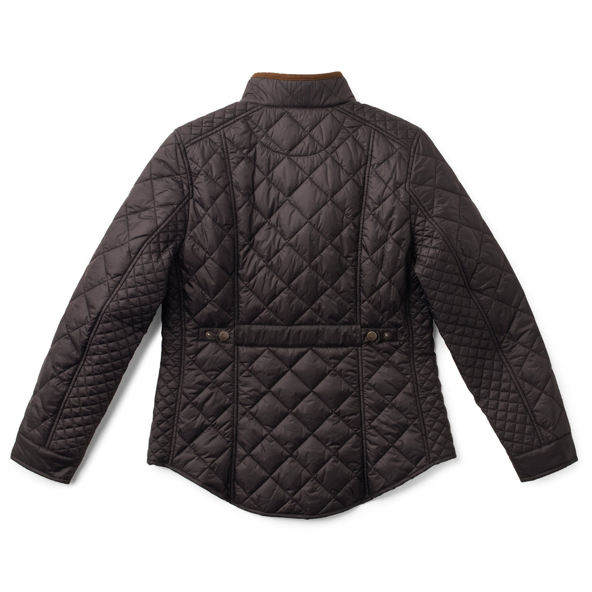 Georgia Quilted Nylon Jacket - Black