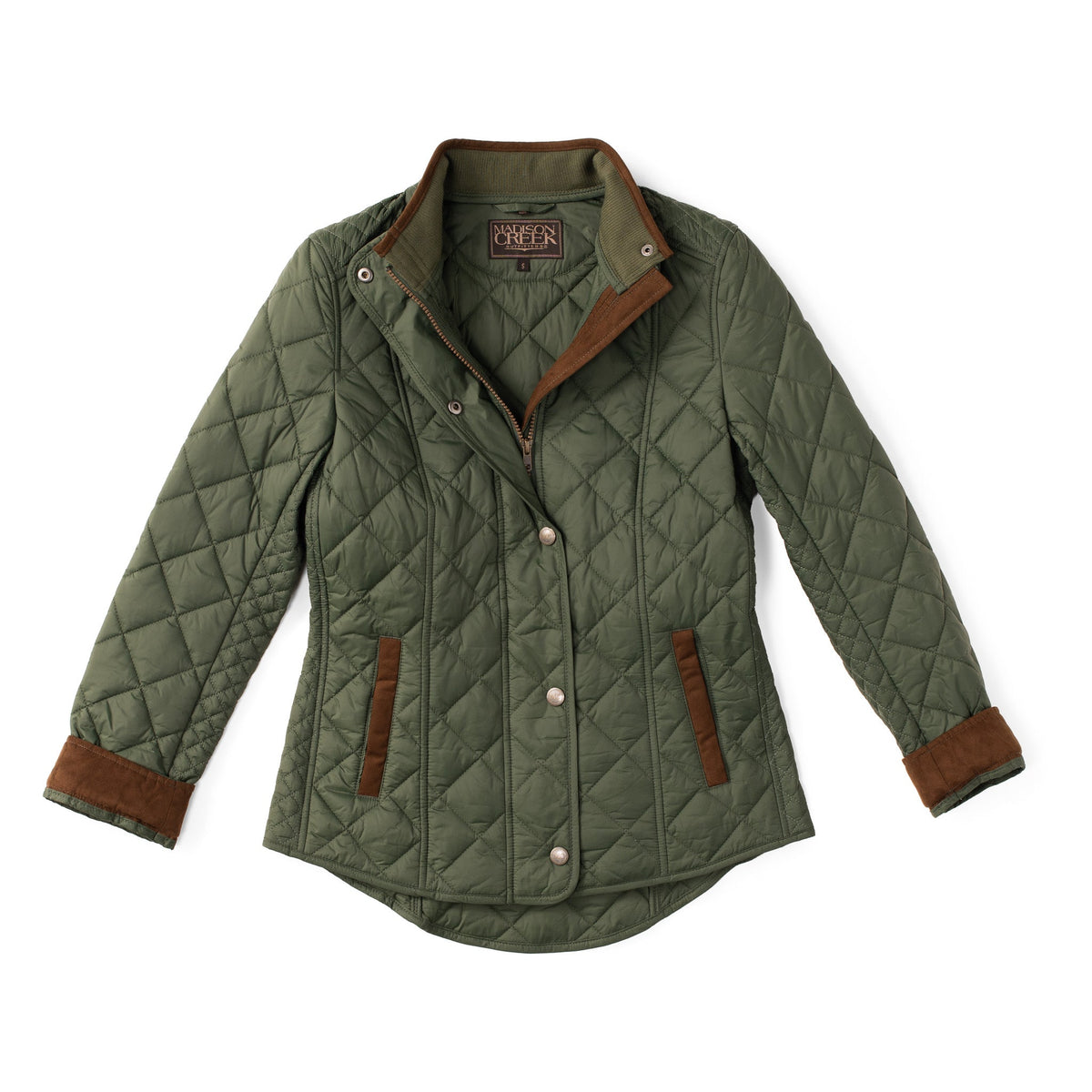 Georgia Quilted Nylon Jacket - Pine
