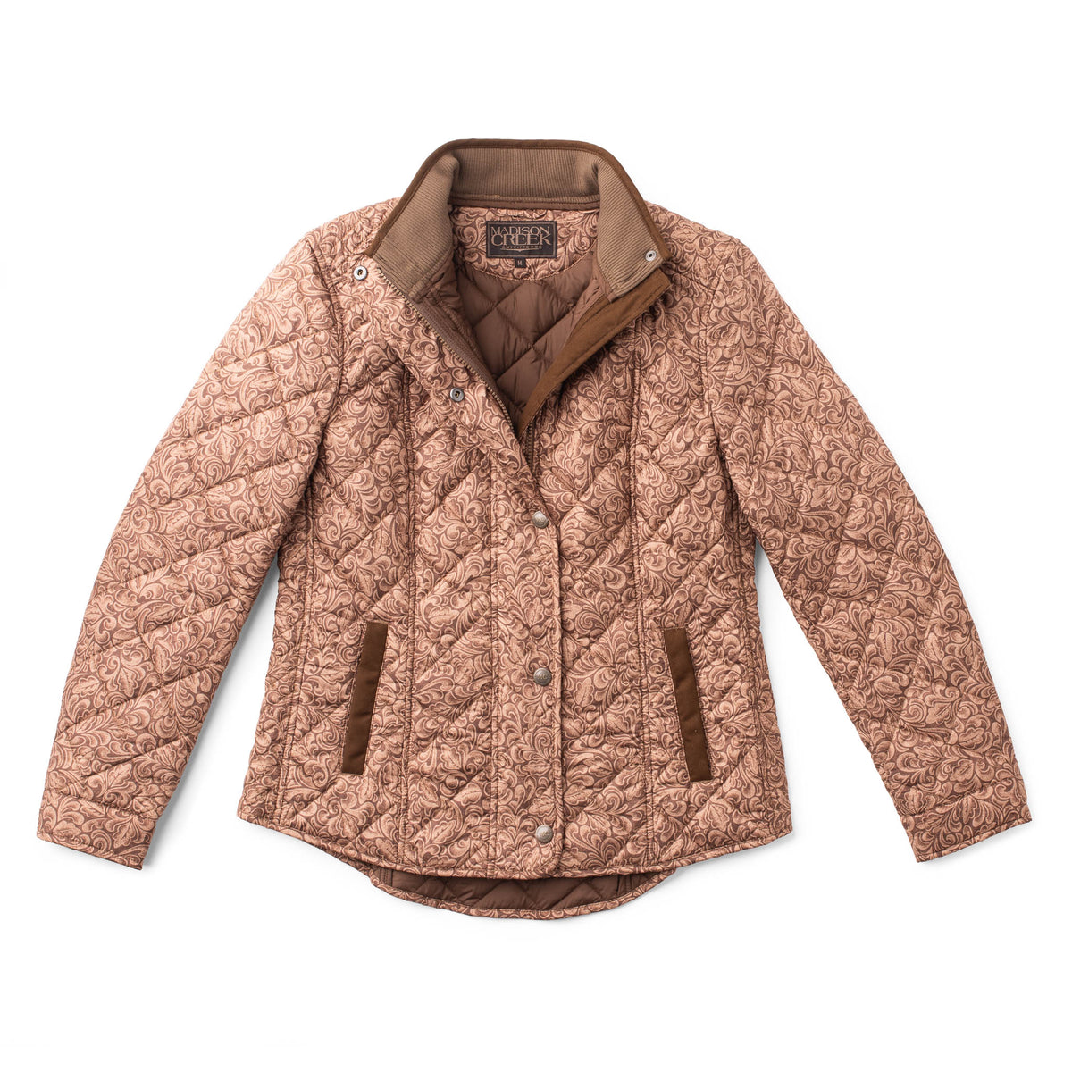 Georgia Tooled Quilted Nylon Jacket