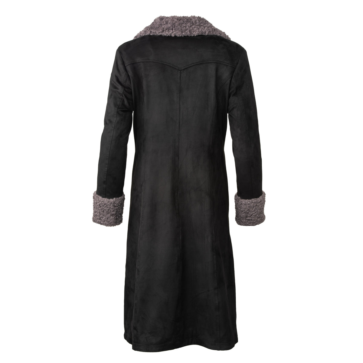 Grace Microsuede Maxi Coat