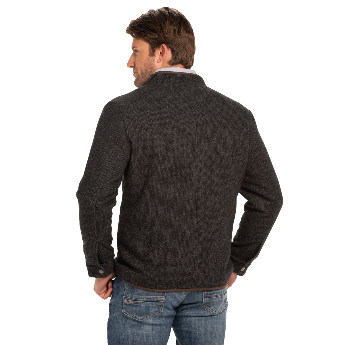 Grayson Wool Blend Shirt Jacket - Pine