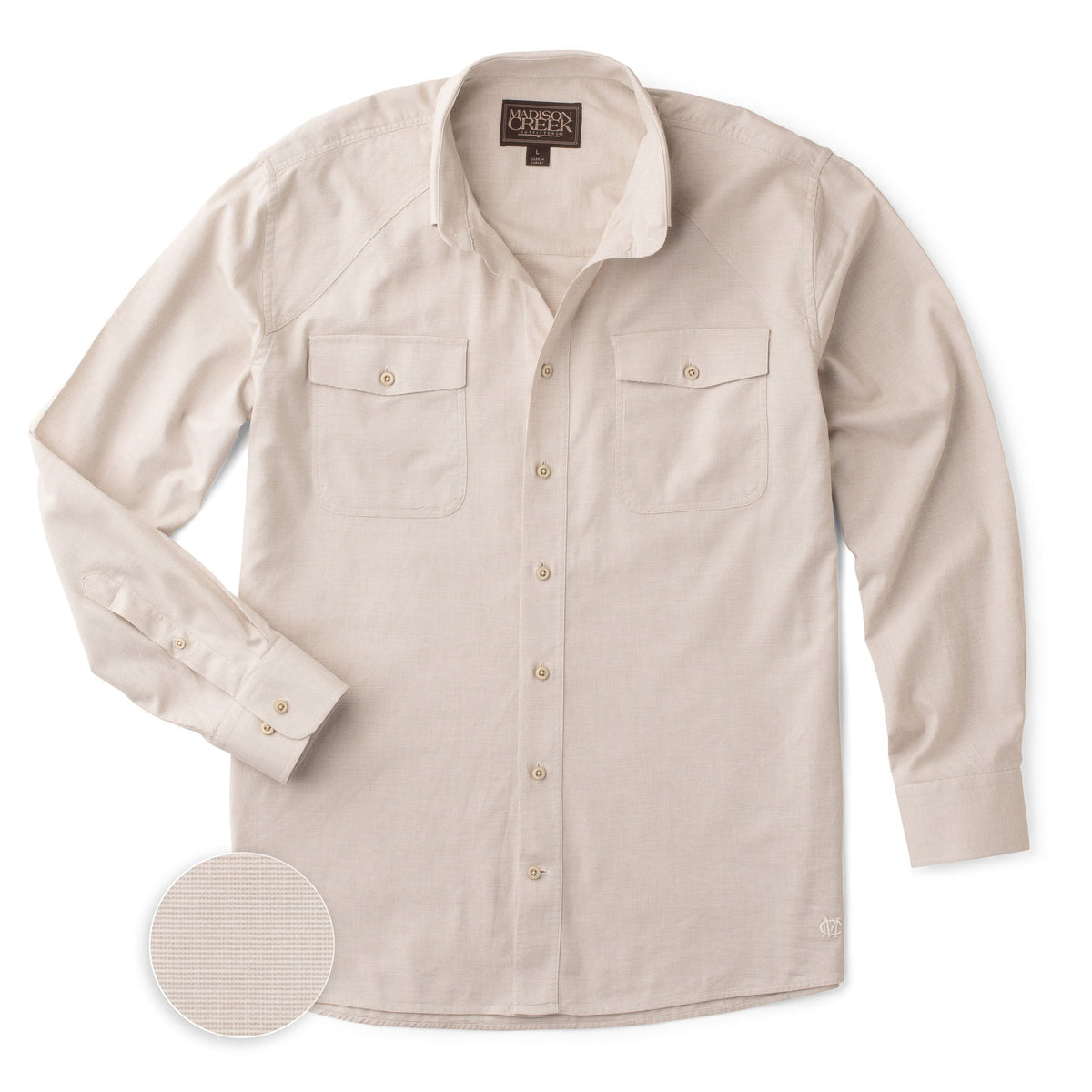 Green River Micro Dot Shirt - Tan Micro Dot