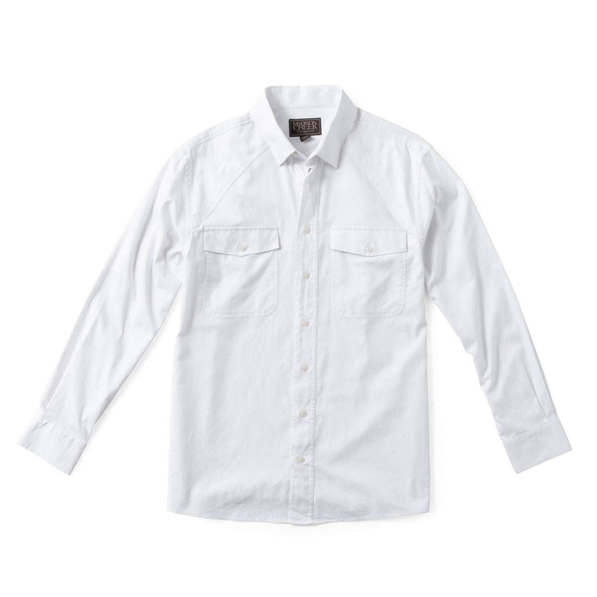 Green River Solid Shirt - White