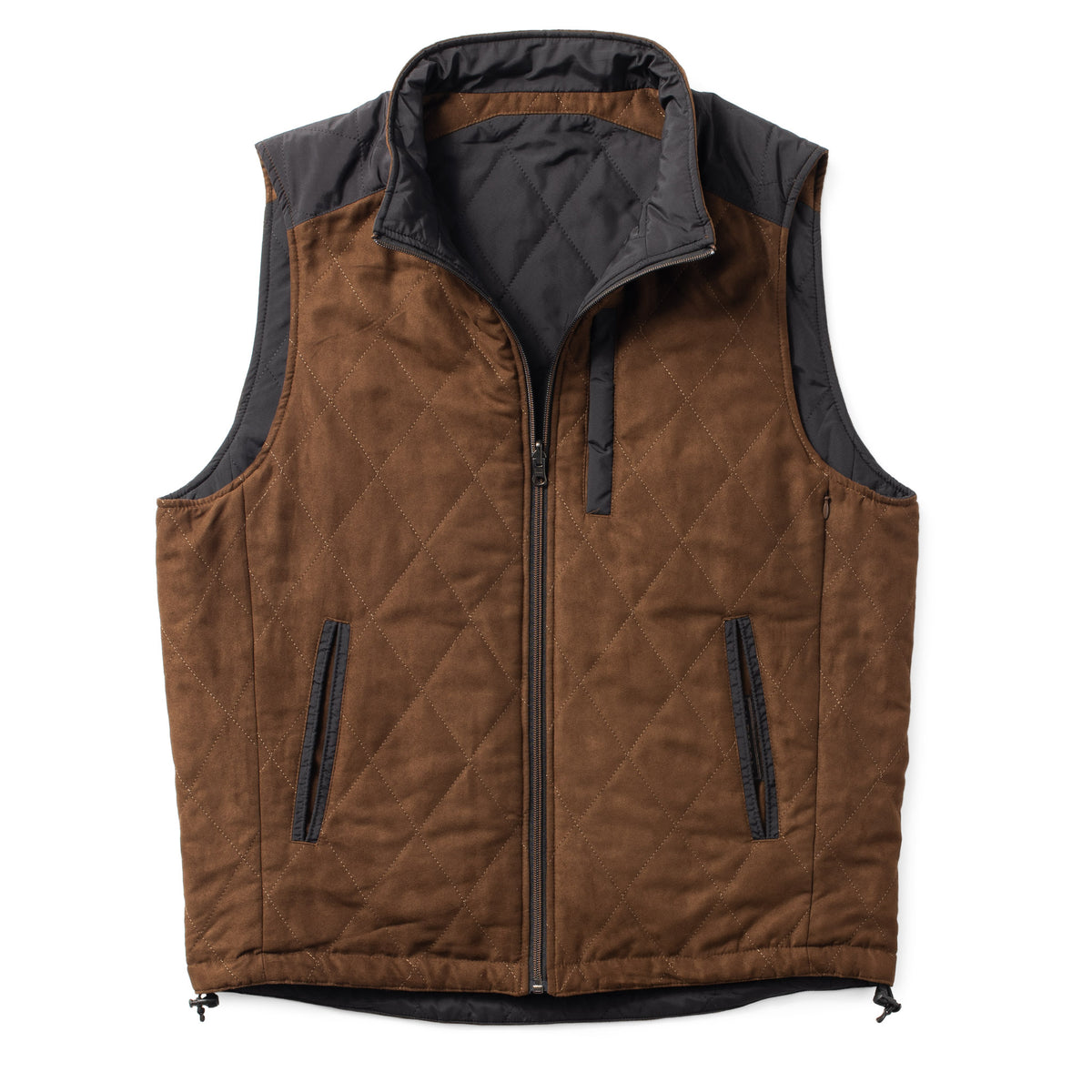 High Point Nylon &amp; Microsuede Reversible Vest