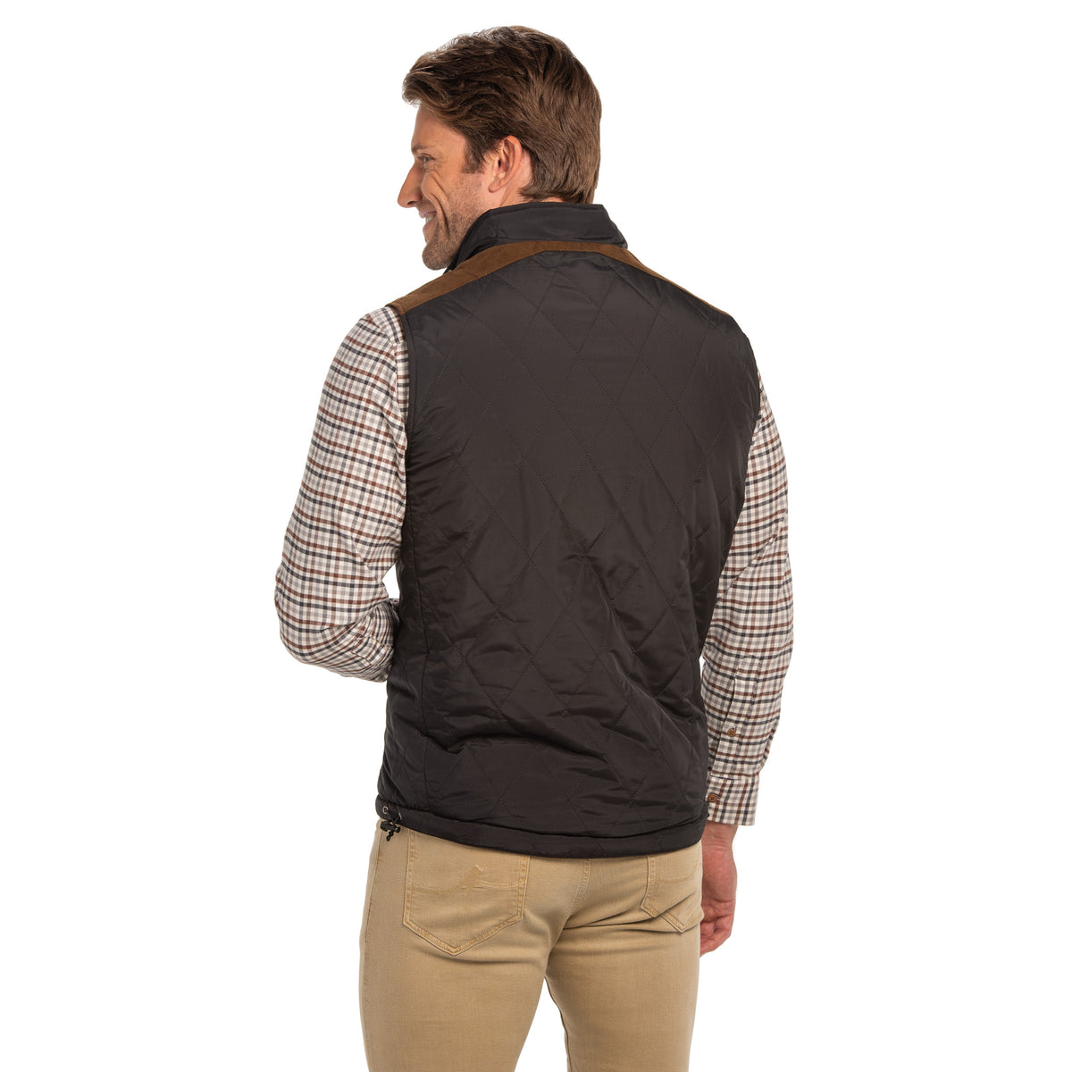 High Point Nylon &amp; Microsuede Reversible Vest