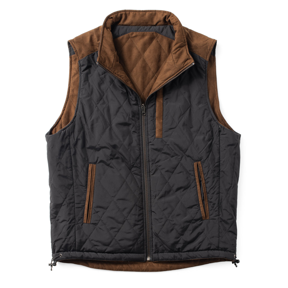 High Point Nylon &amp; Microsuede Reversible Vest