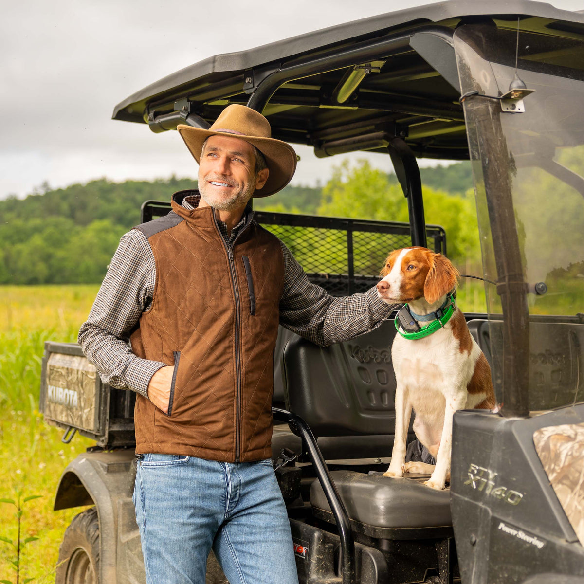 High Point Nylon & Microsuede Reversible Vest