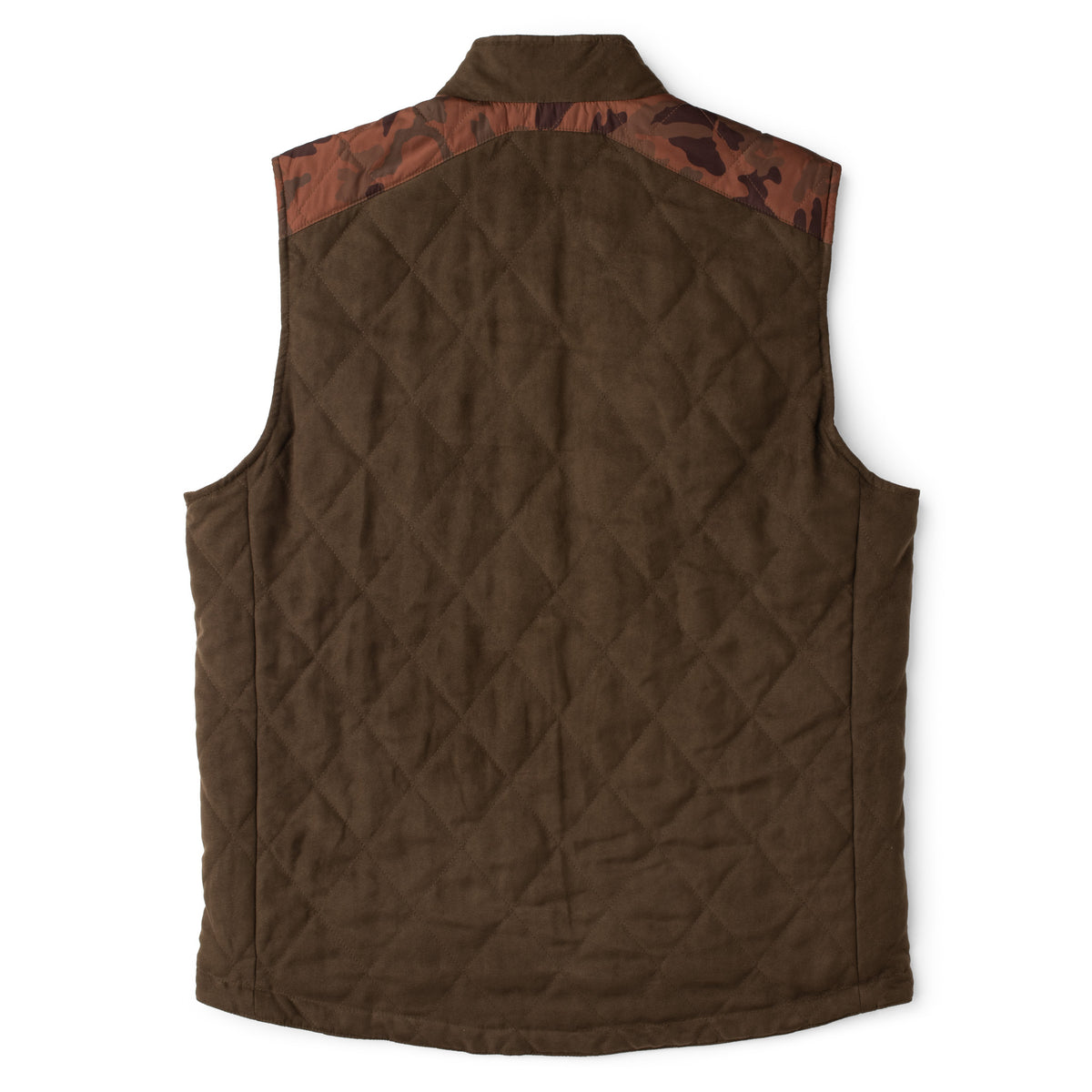 High Point Reversible Vest - Olive/Vintage Camo
