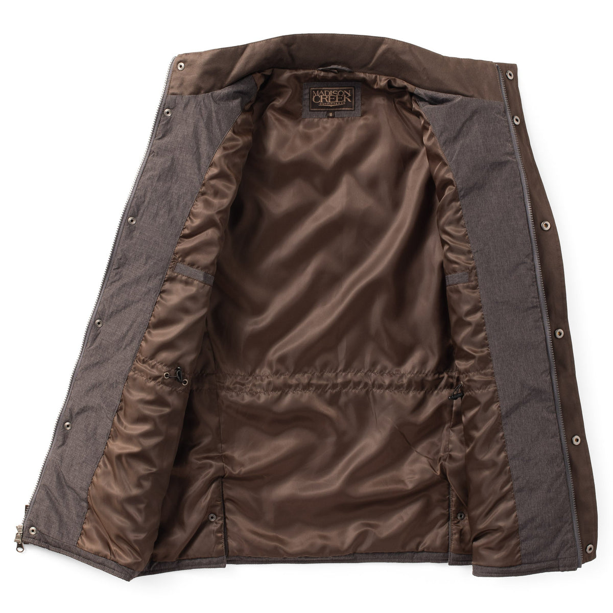 Highlands Diamond Quilted Nylon Jacket - Steel Grey