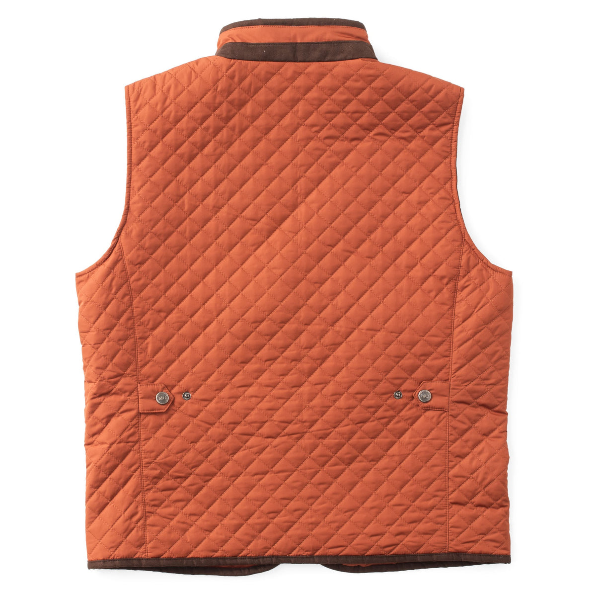 Houston Diamond Quilted Nylon Vest - Copper