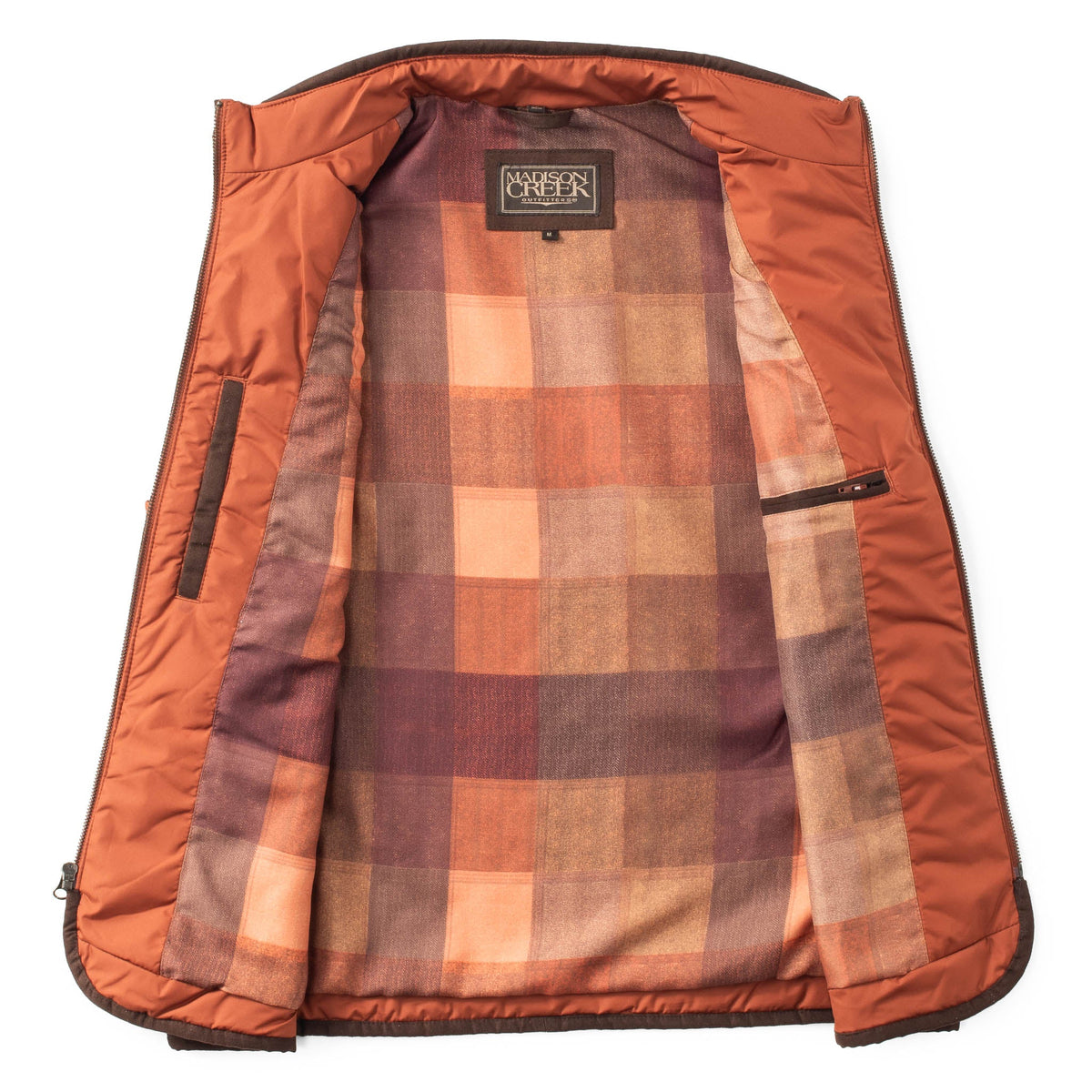 Houston Diamond Quilted Nylon Vest - Copper