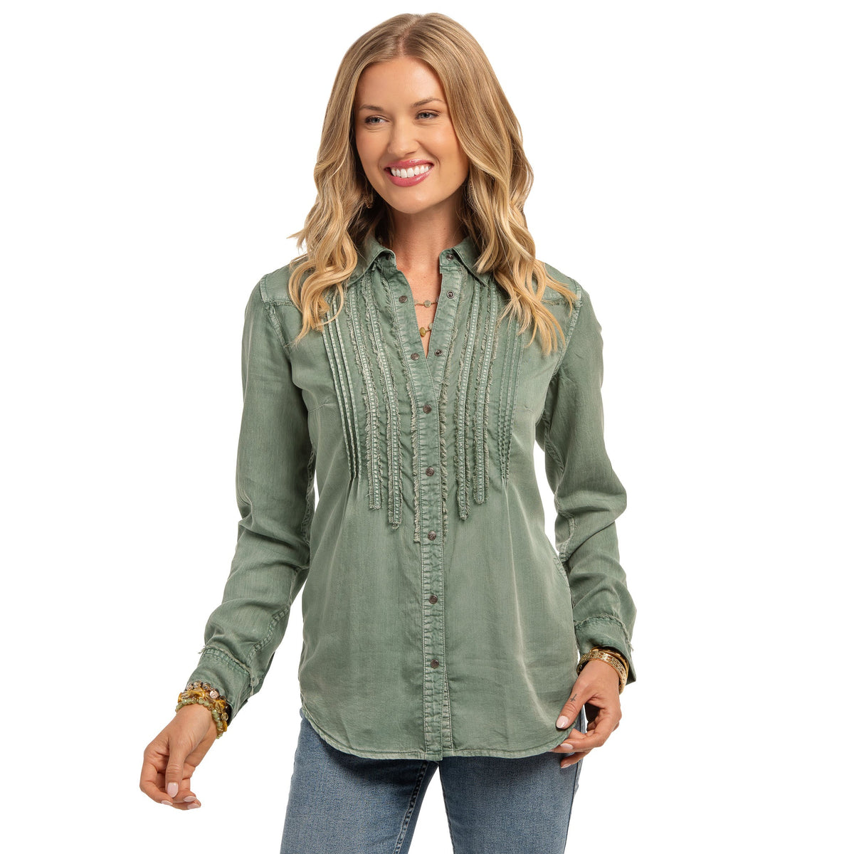 Jessie Signature Blend Shirt - Topaz