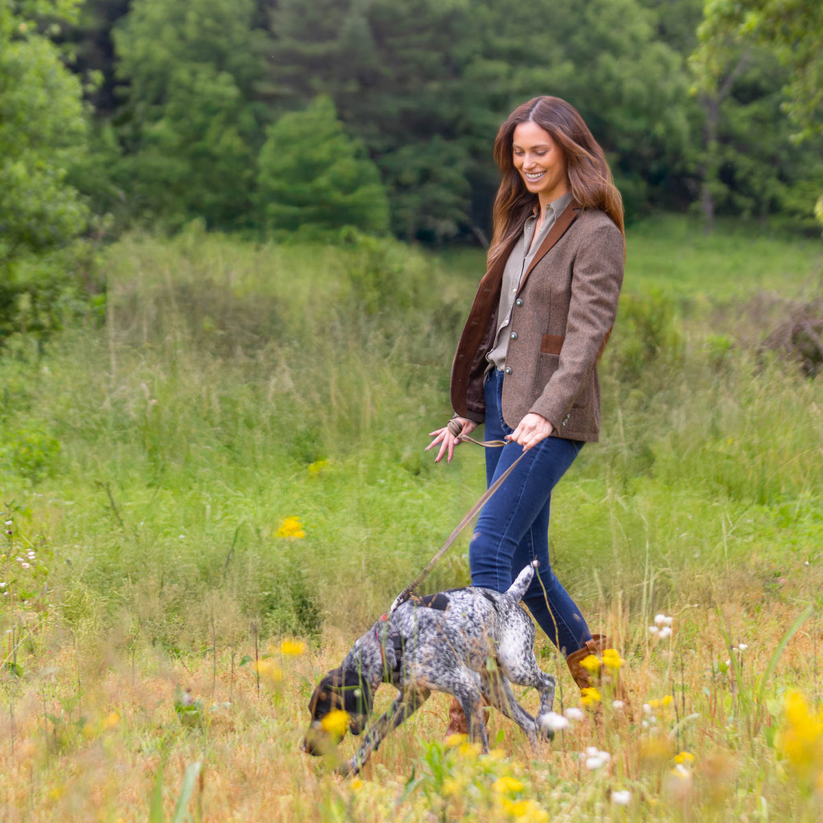 Katmai Herringbone Wool Blazer