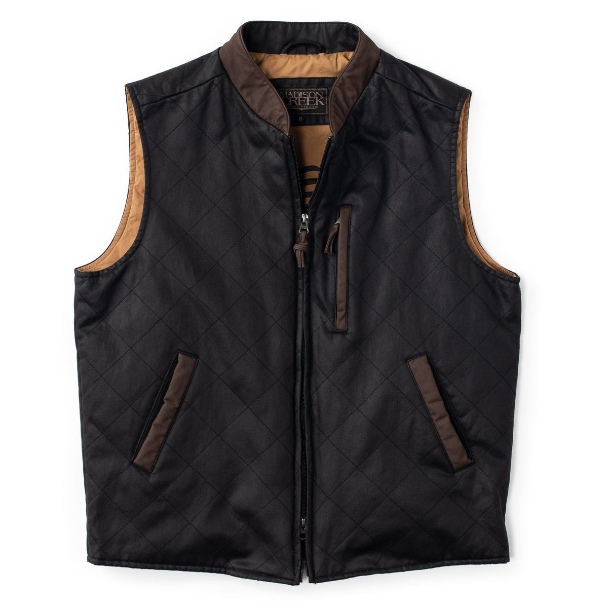 Kennesaw CC Twill Vest - Black