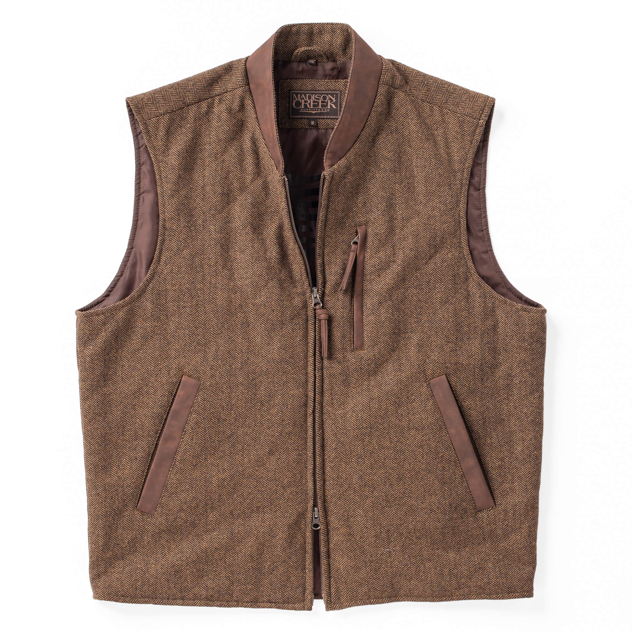Kennesaw Concealed Carry Quilted Wool Vest - Madison Creek Outfitters