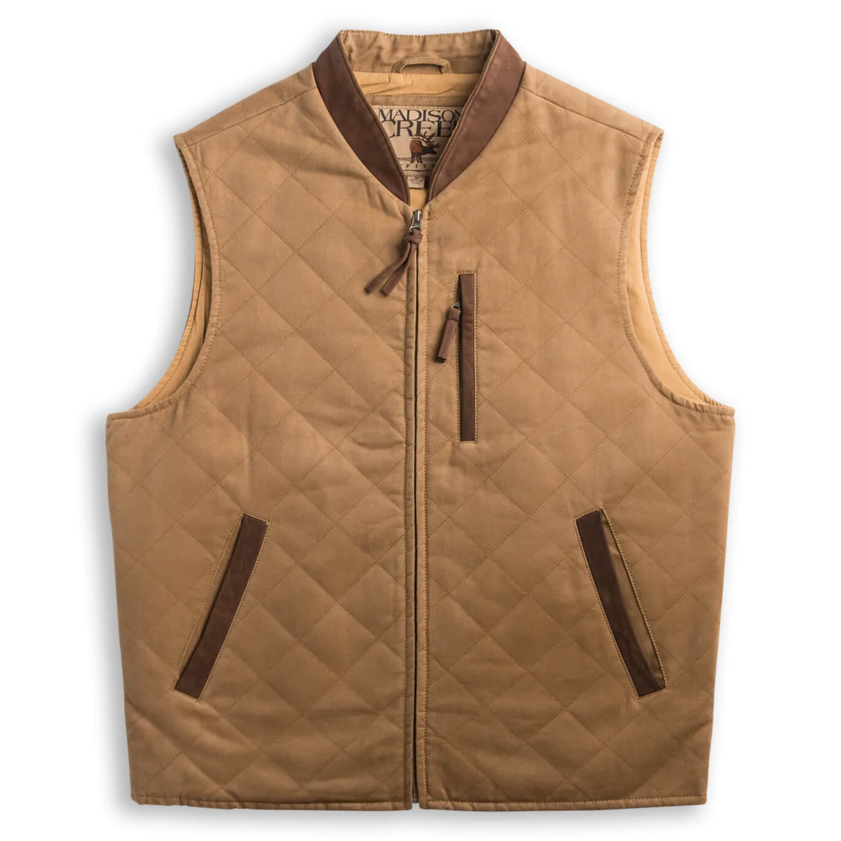 Kennesaw CC Twill Vest - Tan