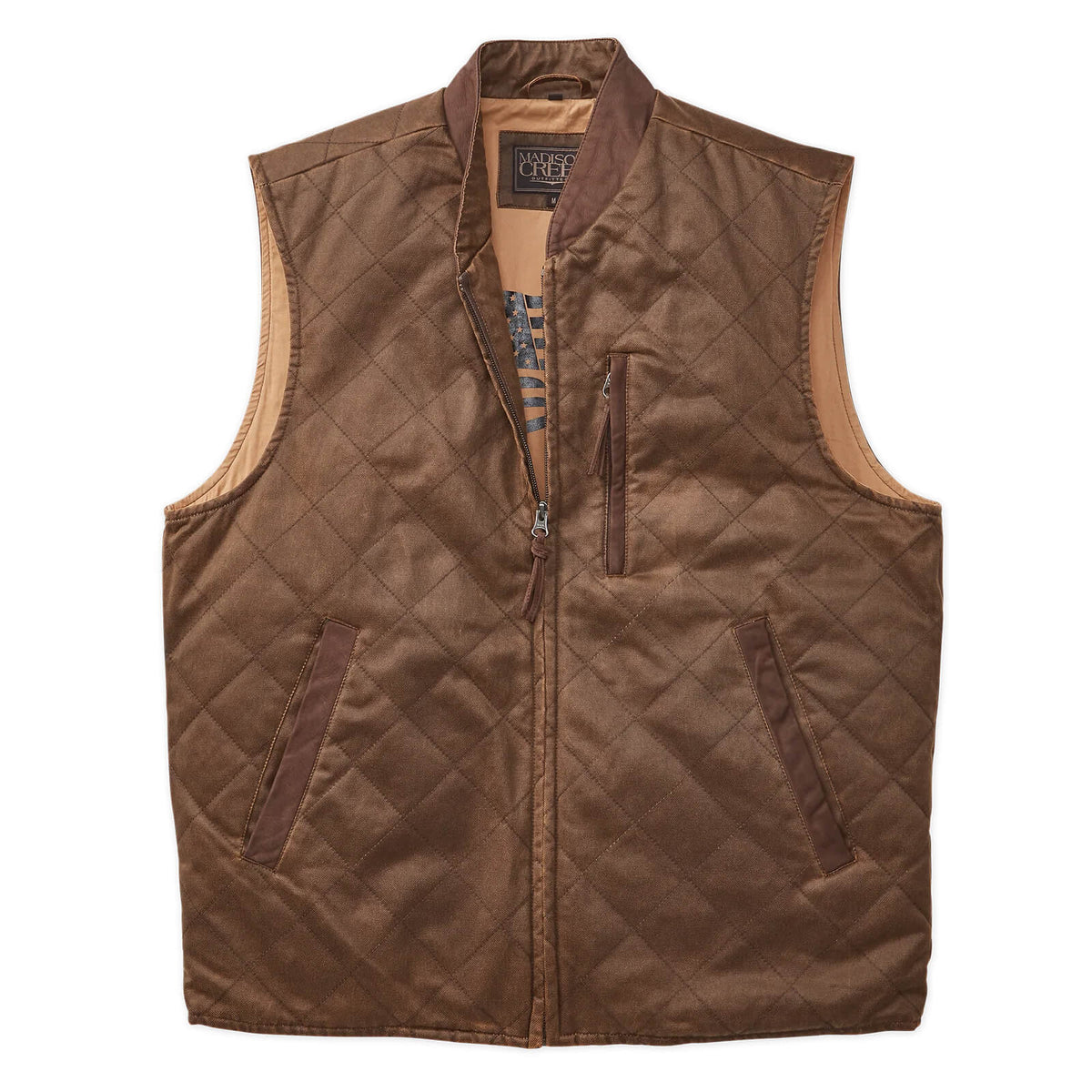 Kennesaw CC Twill Vest - Tan