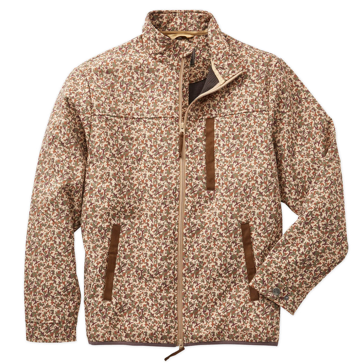 Keystone Low Country Camo Lightweight Performance Softshell Jacket - Tan Camo