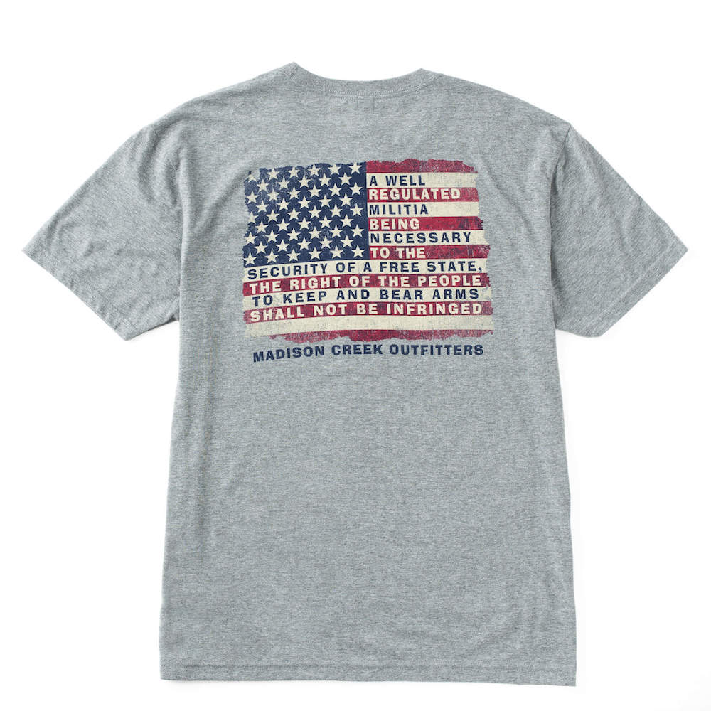 2nd Amendment T-shirt - Heather Grey