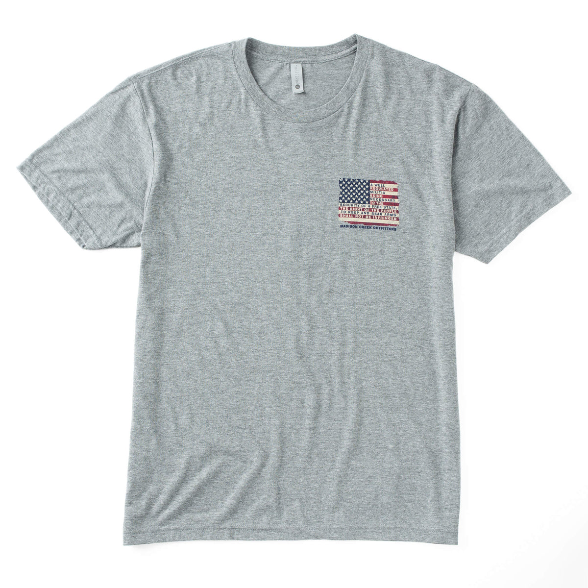 2nd Amendment T-shirt - Heather Grey