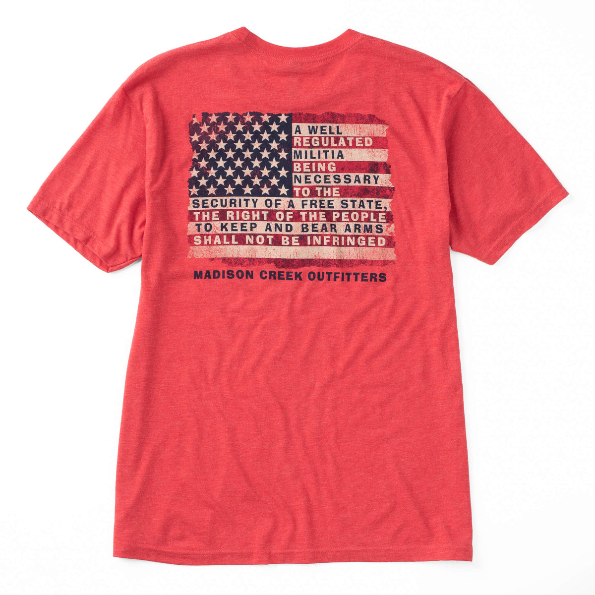 2nd Amendment T-shirt - Heather Red