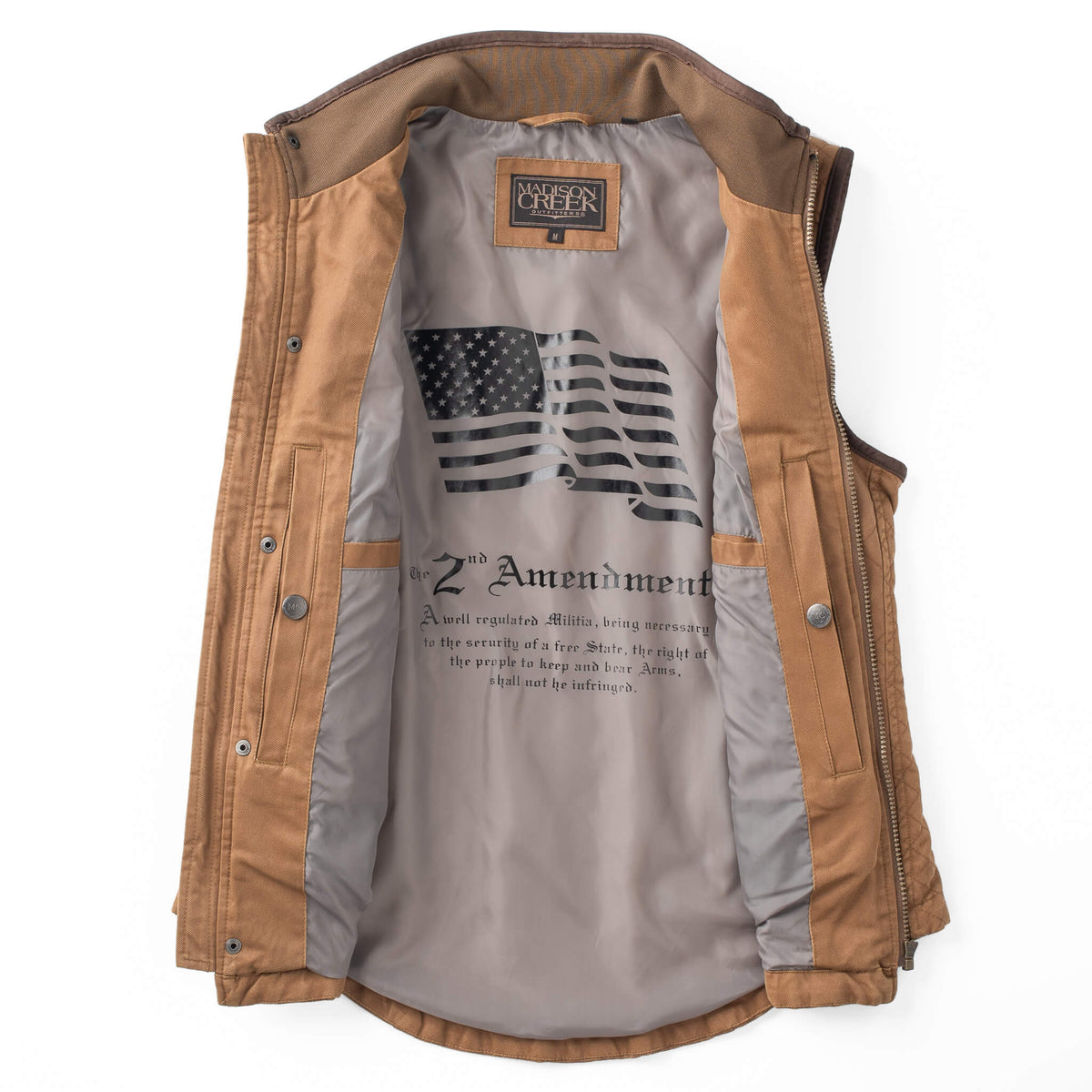 Vista CC Twill Vest - Tan