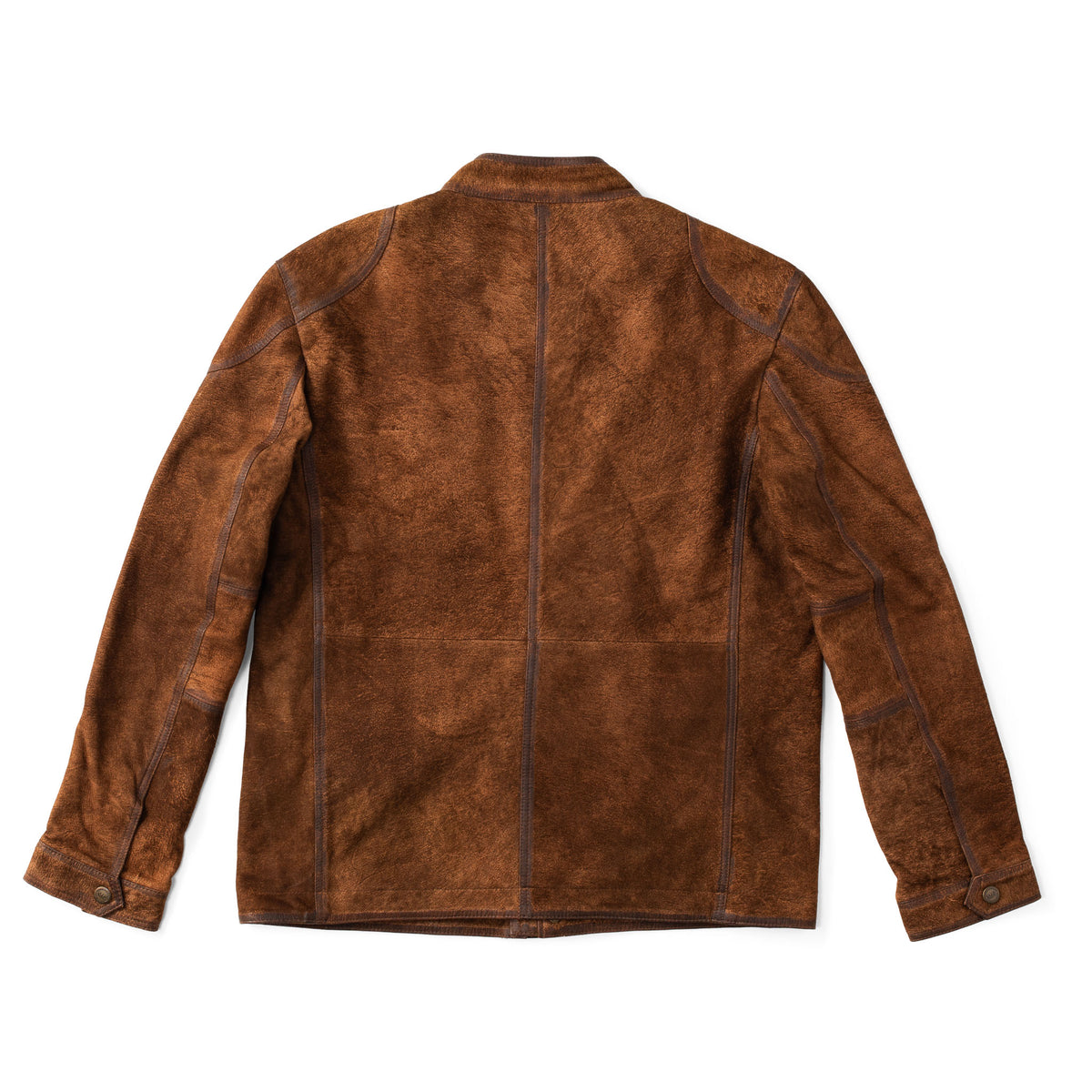 Milton Goat Suede Leather Field Jacket
