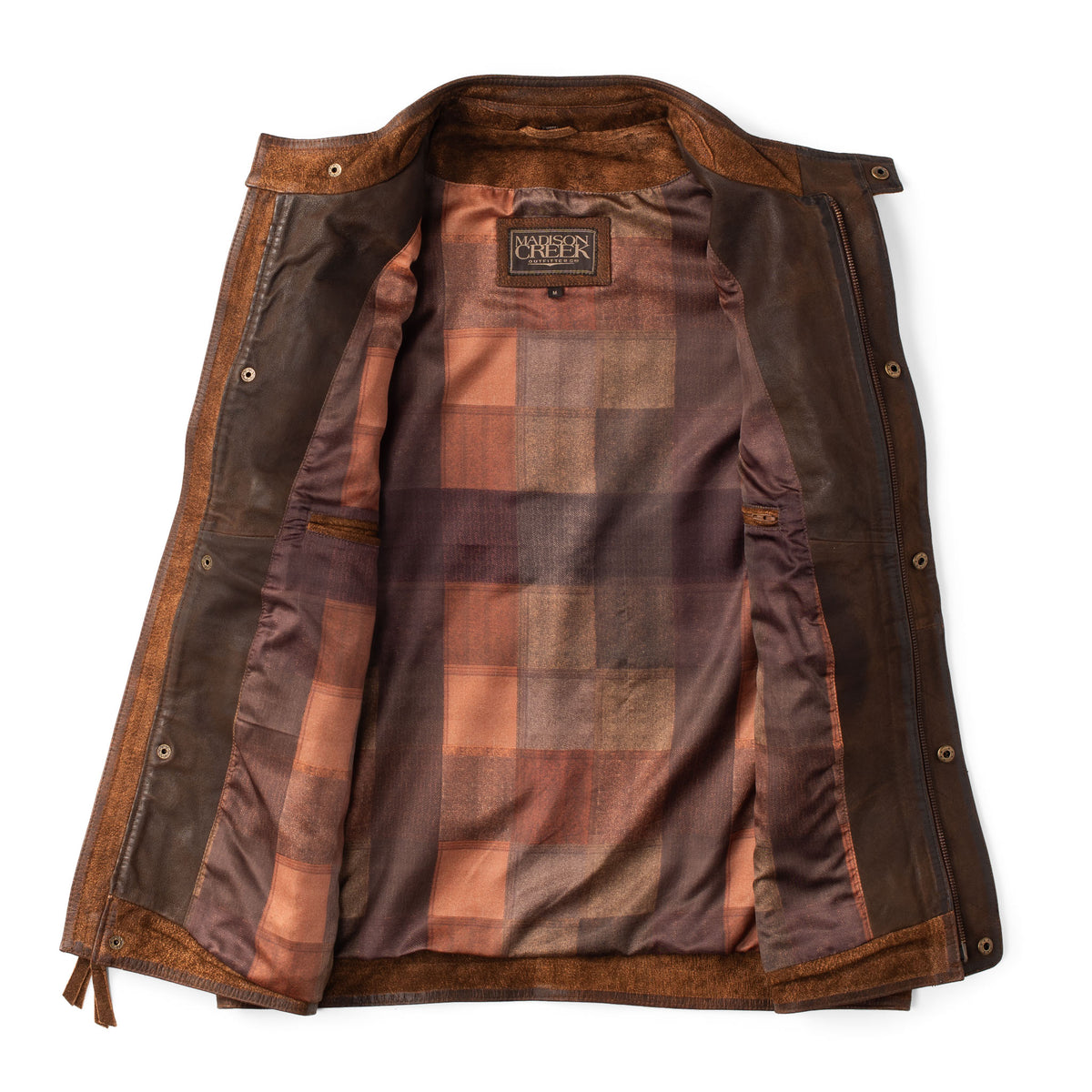 Milton Goat Suede Leather Field Jacket