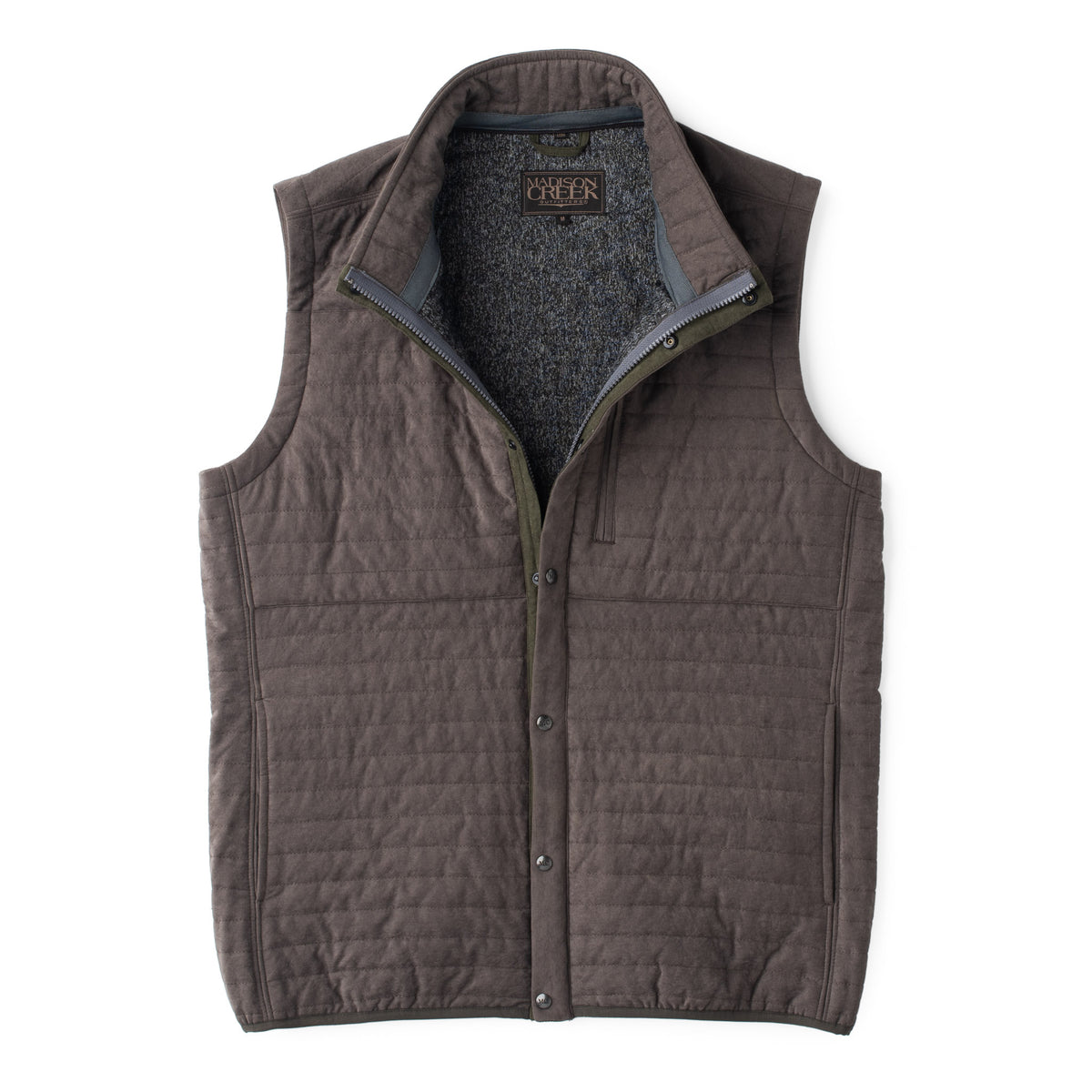 Newport Quilted Microsuede Vest