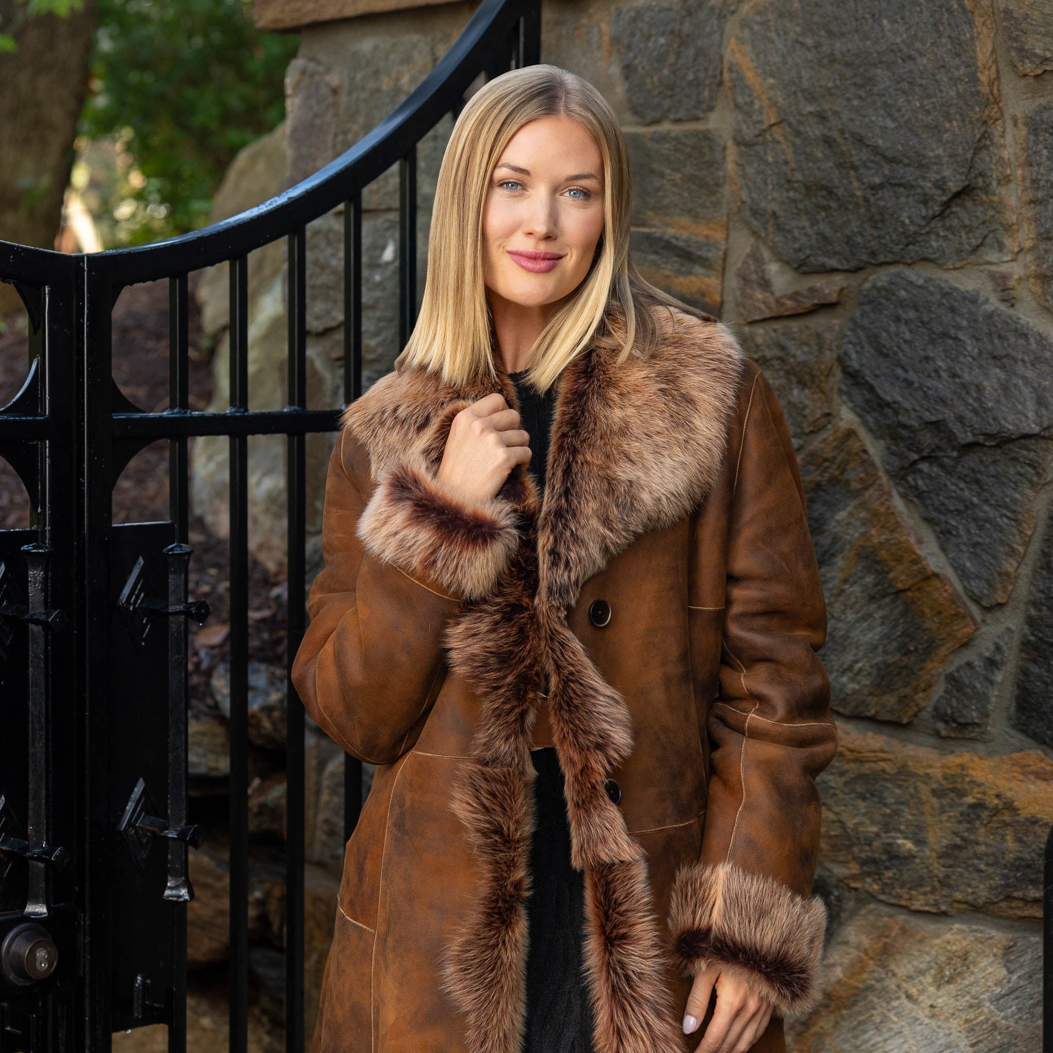 Women's Toscana Sheepskin Coat | Shearling | Park City - Madison