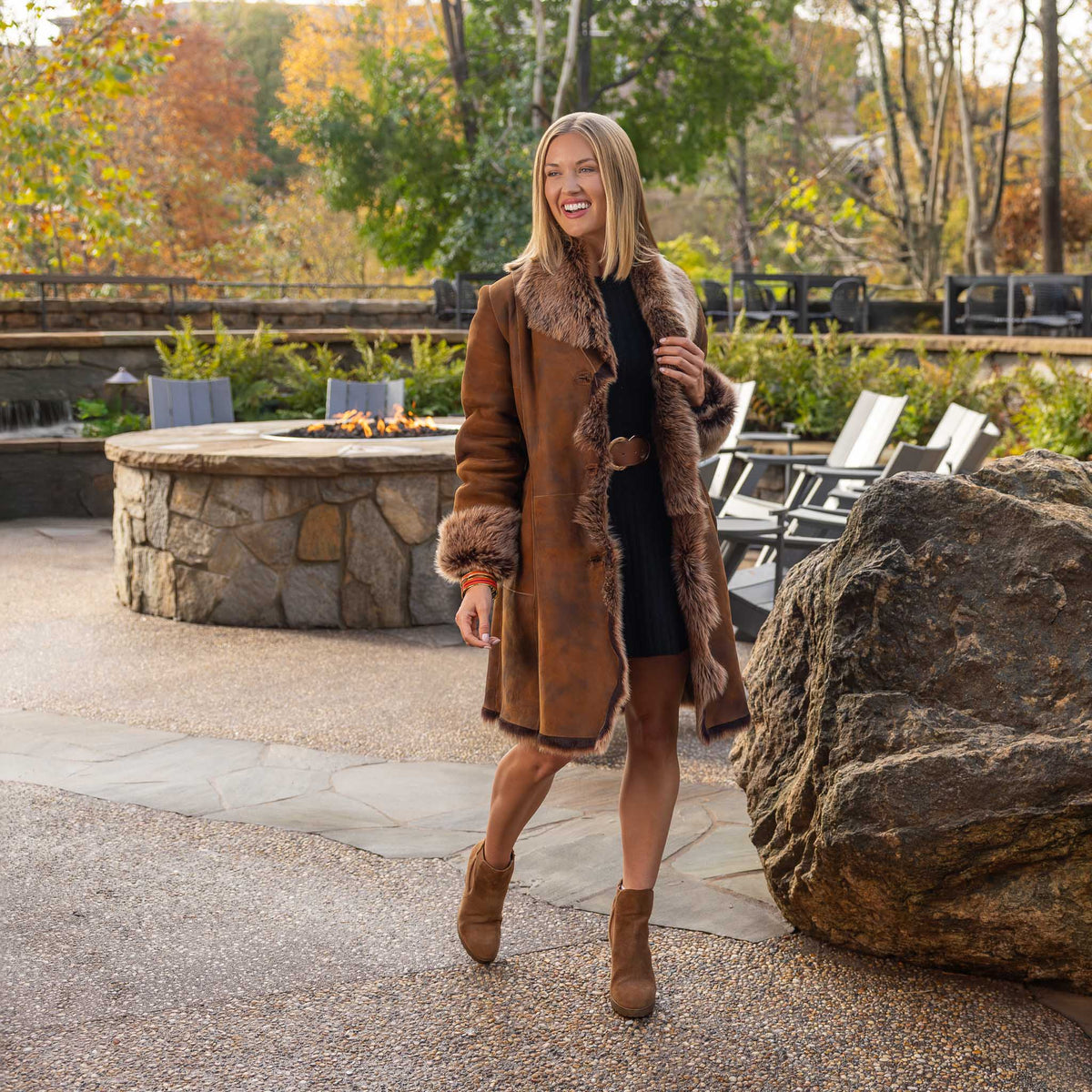 Park City Spanish Toscana Sheepskin Coat