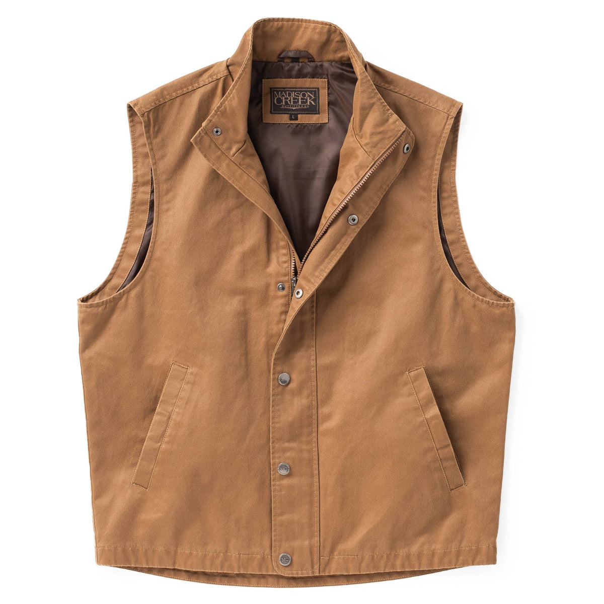 Ranch Lightweight Twill Vest - Tan