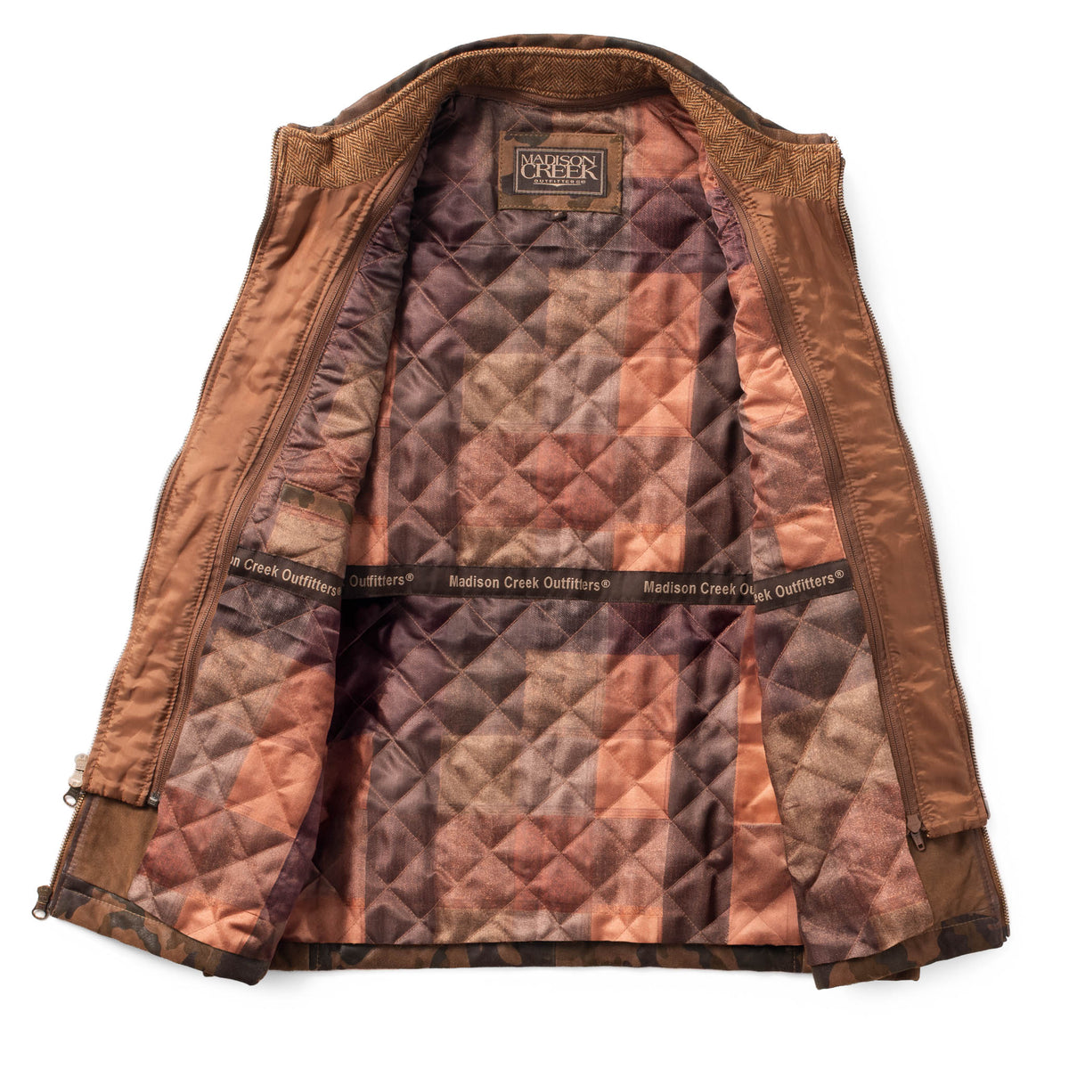 Ranger Waxed Goat Suede Leather Camo Vest