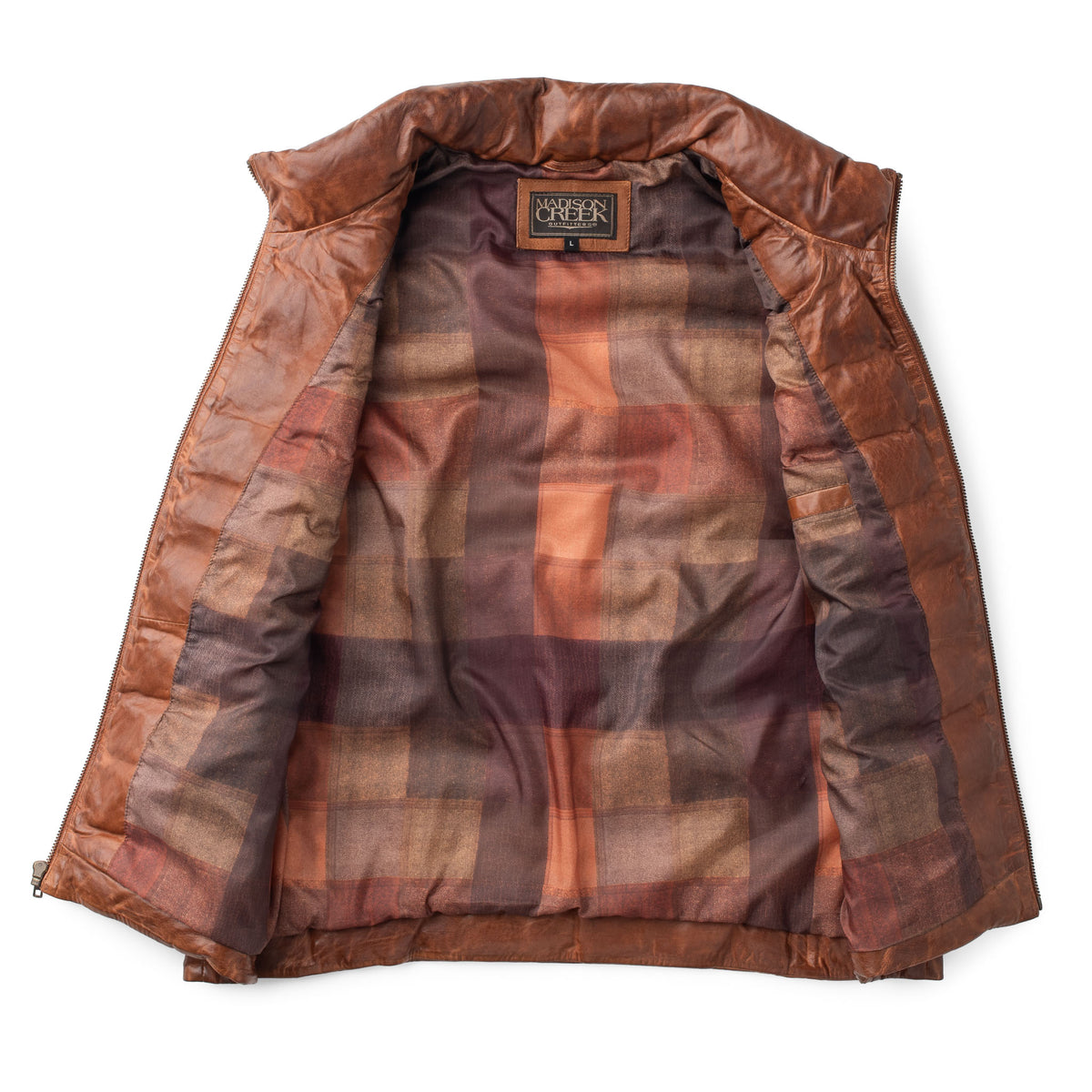 Elk Horn Lambskin Puffer Vest