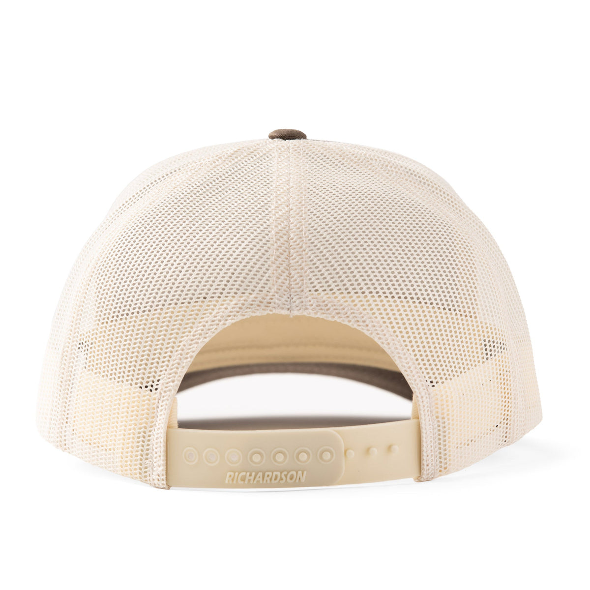 Madison Creek Outfitters Richardson 112 Trout Patch Trucker Hat - Chocolate Chip/Birch