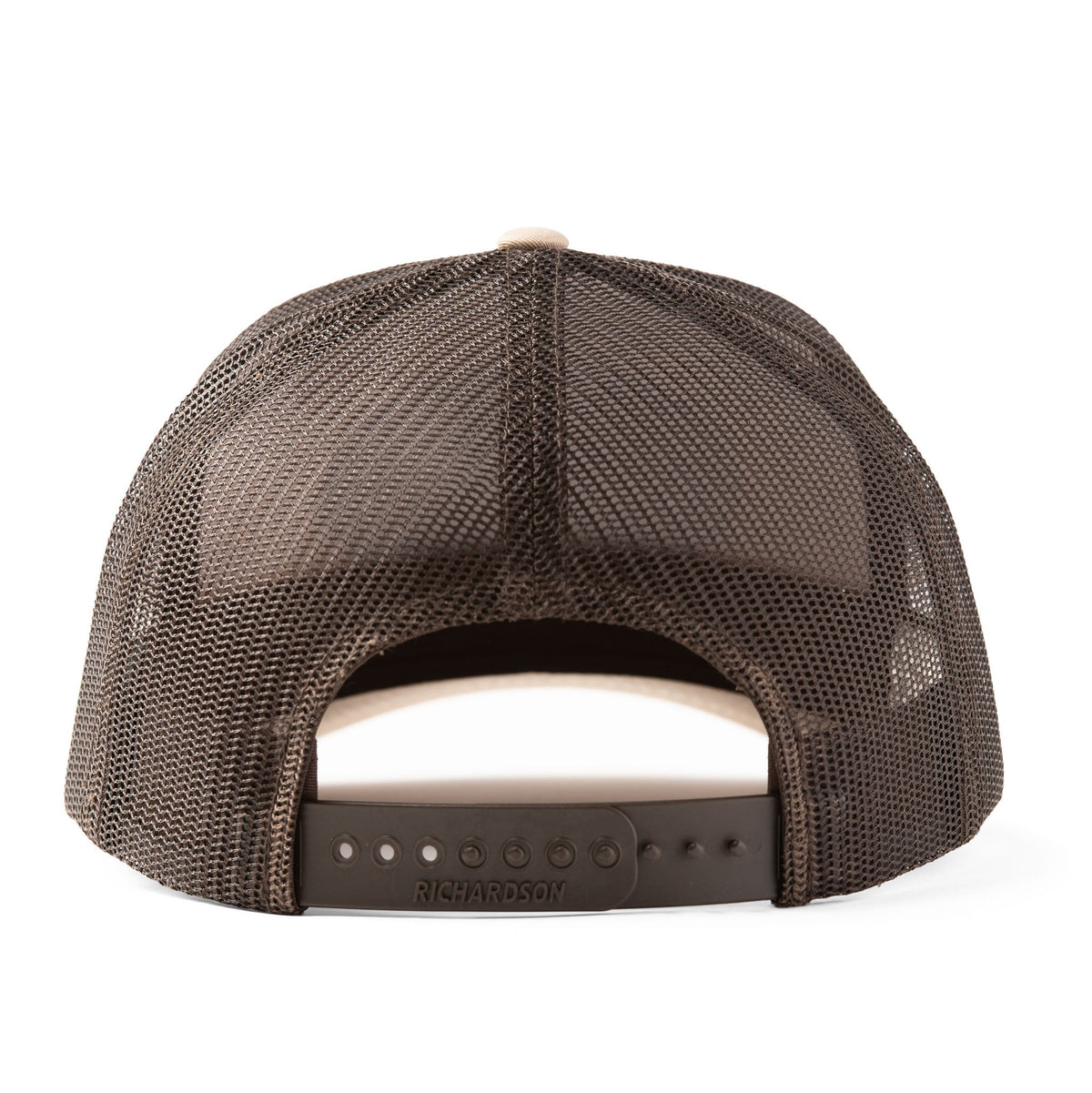 Madison Creek Outfitters Richardson 112 Trout Patch Trucker Hat - Chocolate Chip/Birch