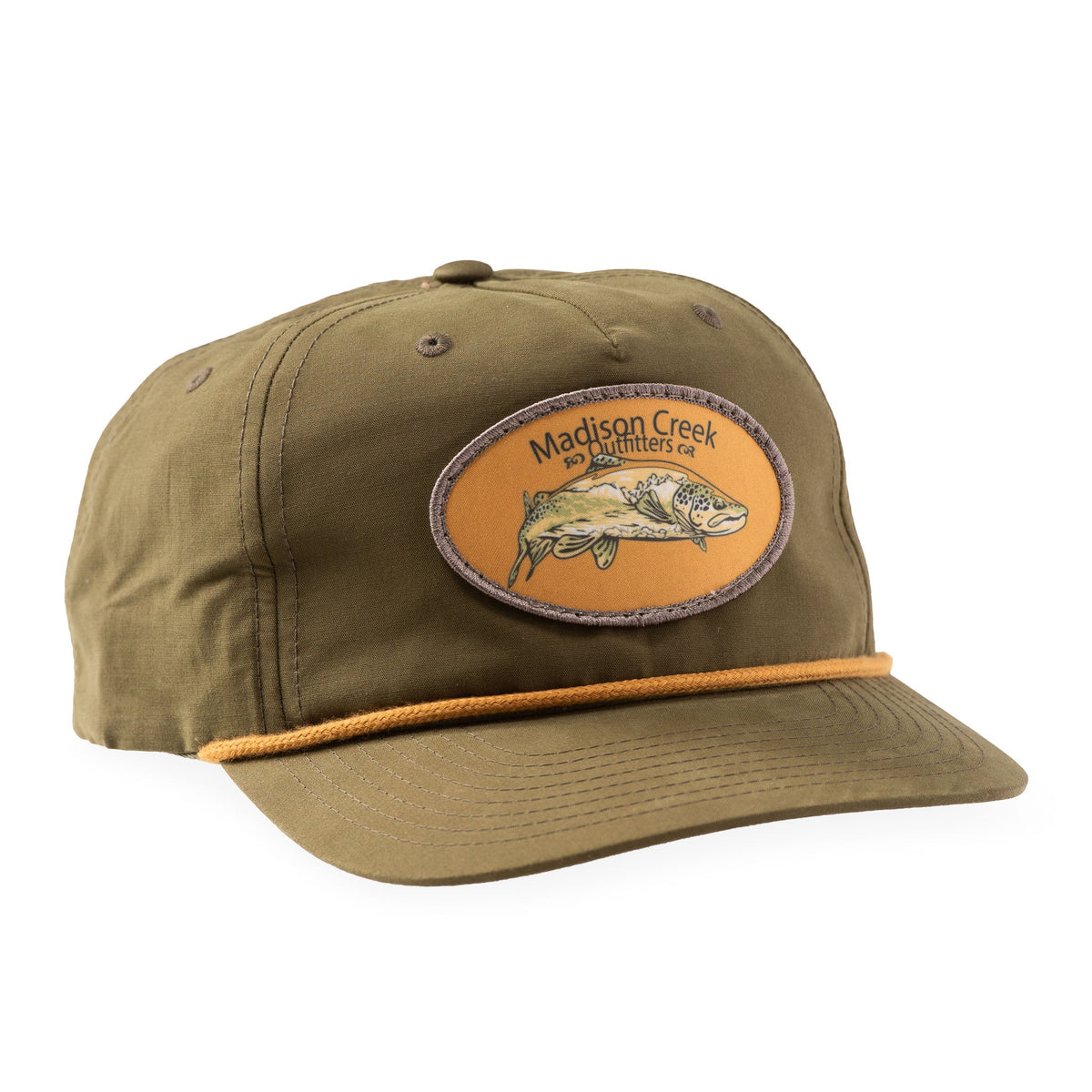 Madison Creek Outfitters Richardson 256 Trout Patch Performance Hat - Loden