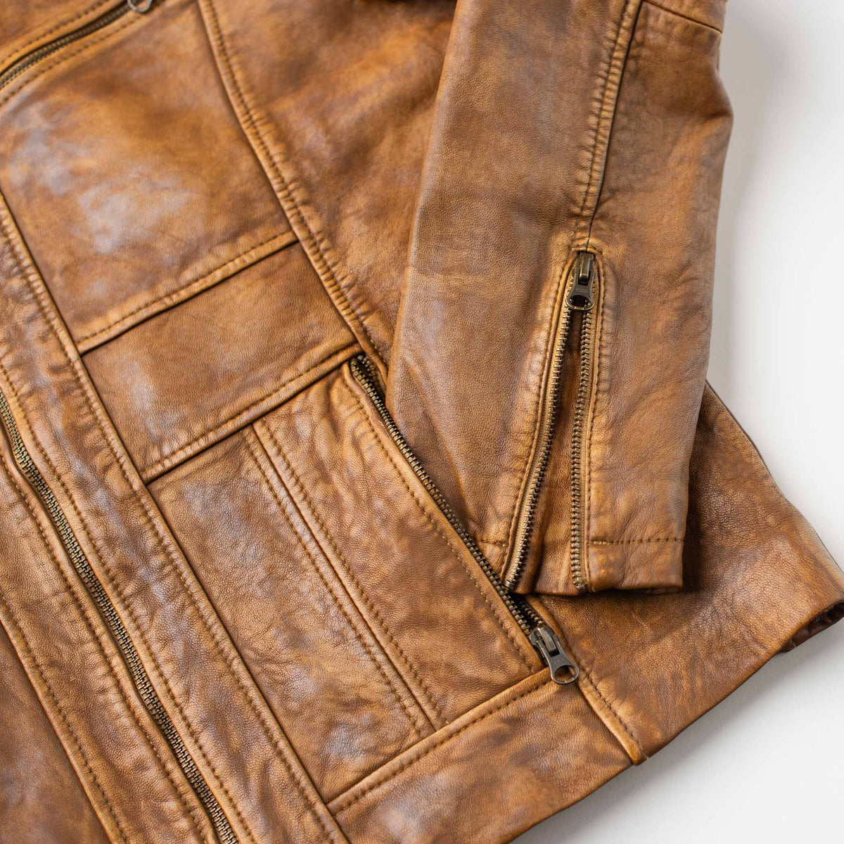 Rogue Lambskin Nappa Leather Jacket