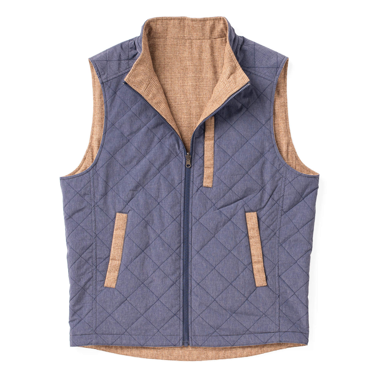 Sautee Nylon &amp; Wool Reversible Vest