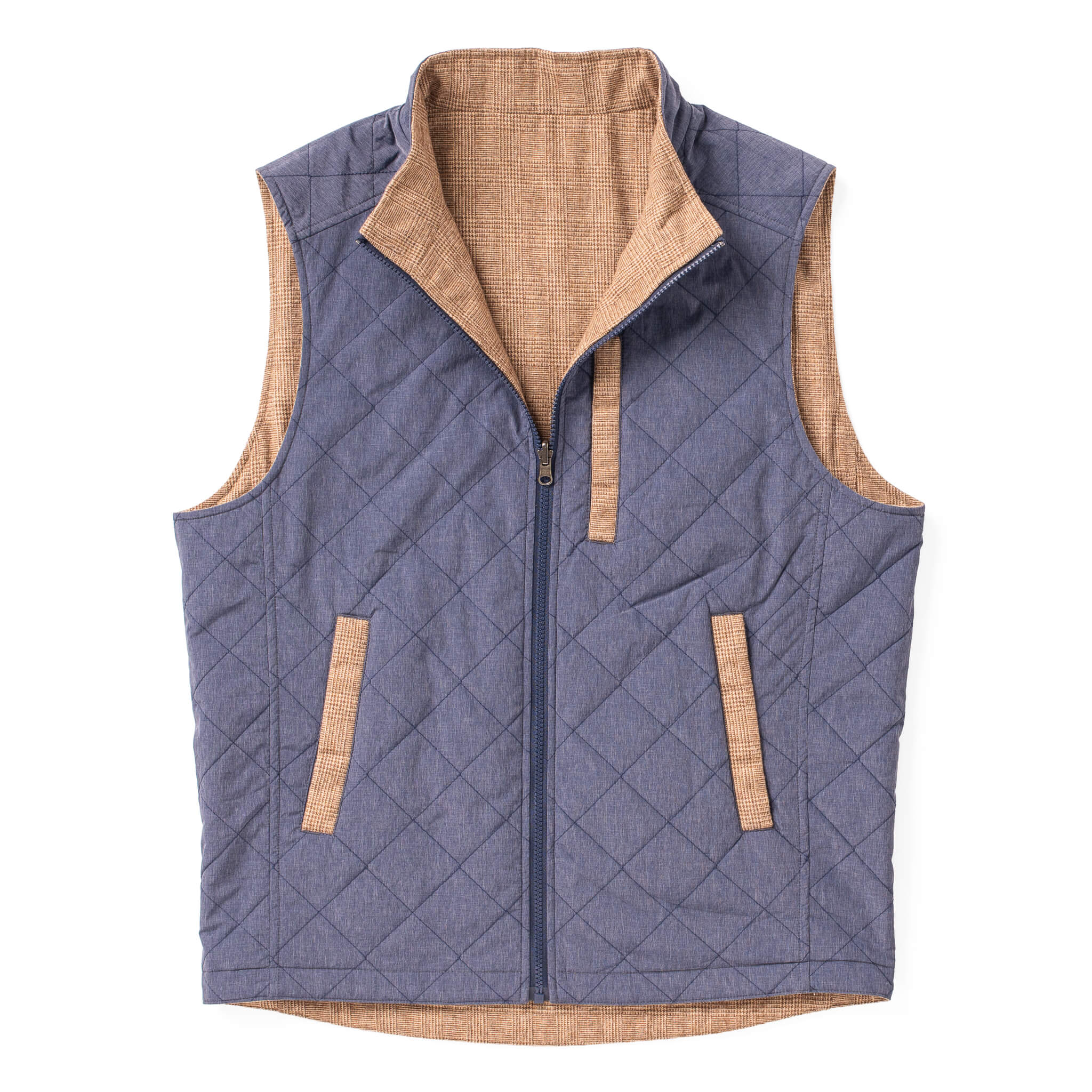 Sautee Nylon u0026 Wool Reversible Vest - Madison Creek Outfitters