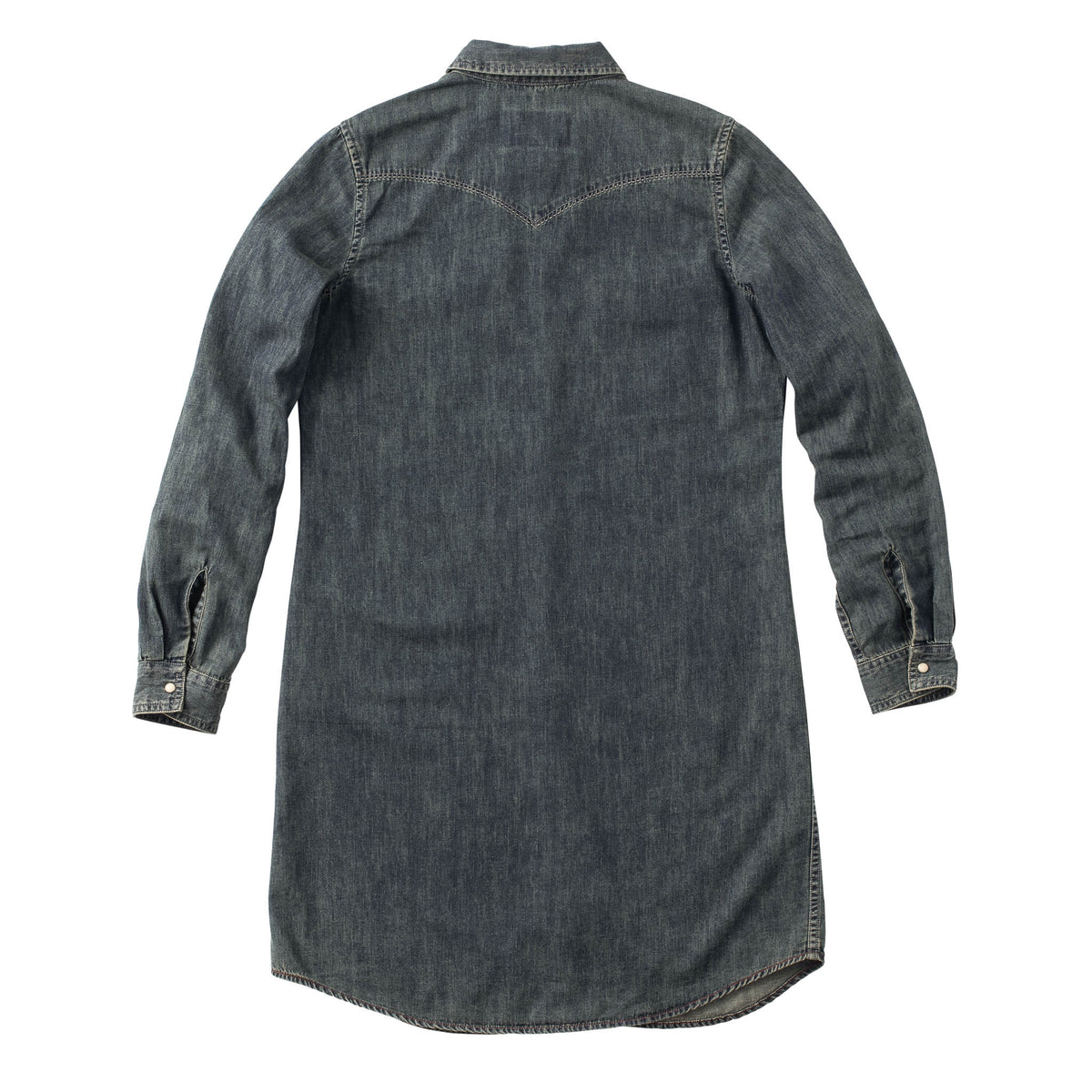 Savannah Denim Shirt Dress