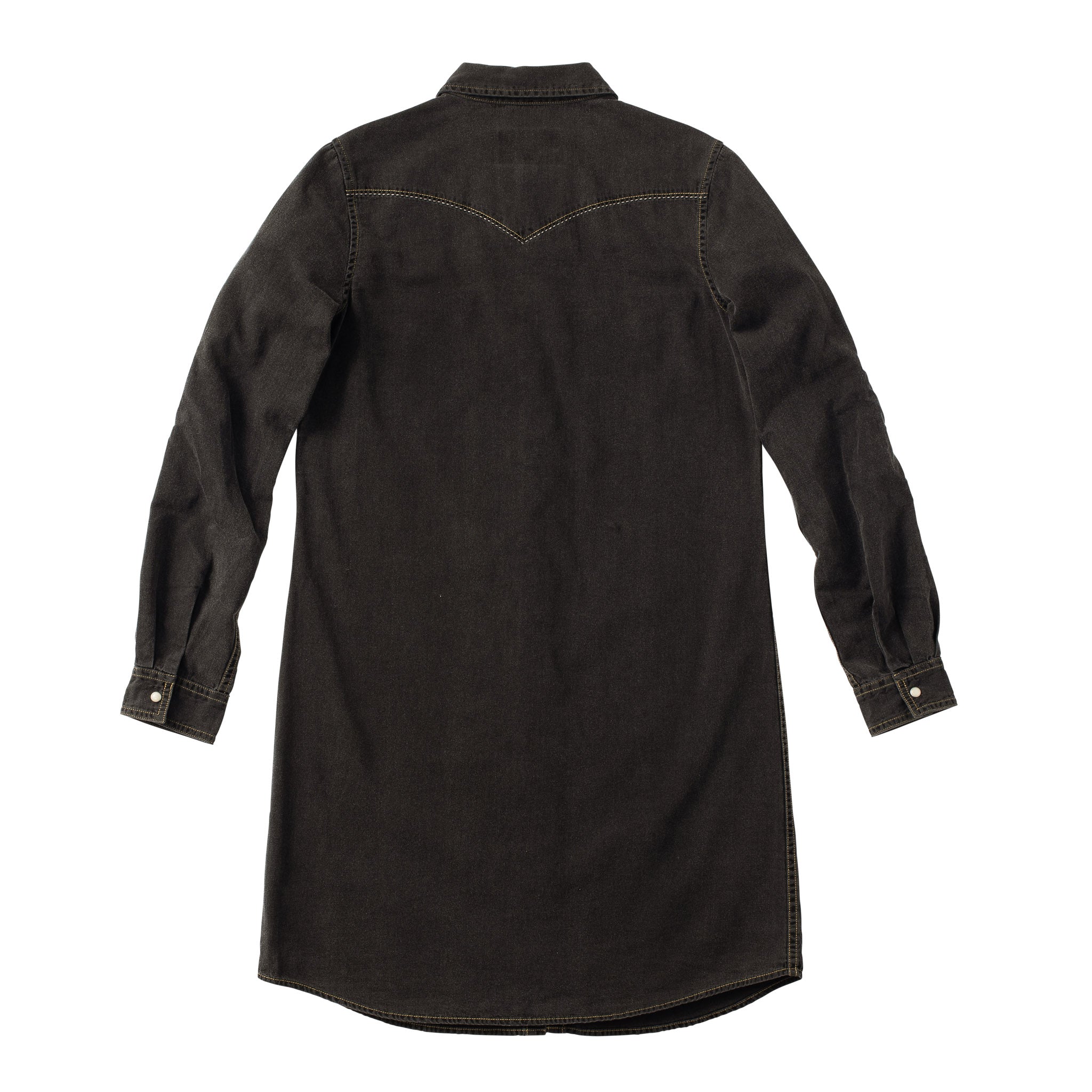 Savannah Denim Shirt Dress Black Denim / M Savannah Denim Shirt Dress Black Denim / M